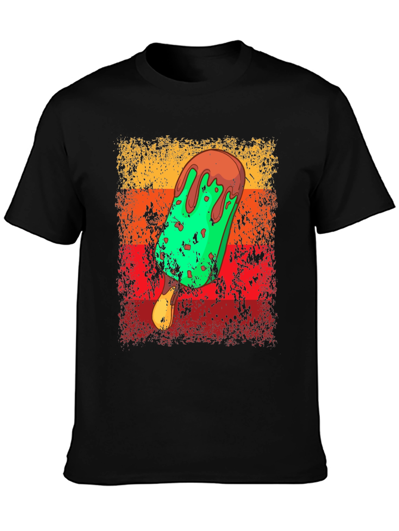 Retro Ice Cream T-Shirt - Novelty Graphic Tee