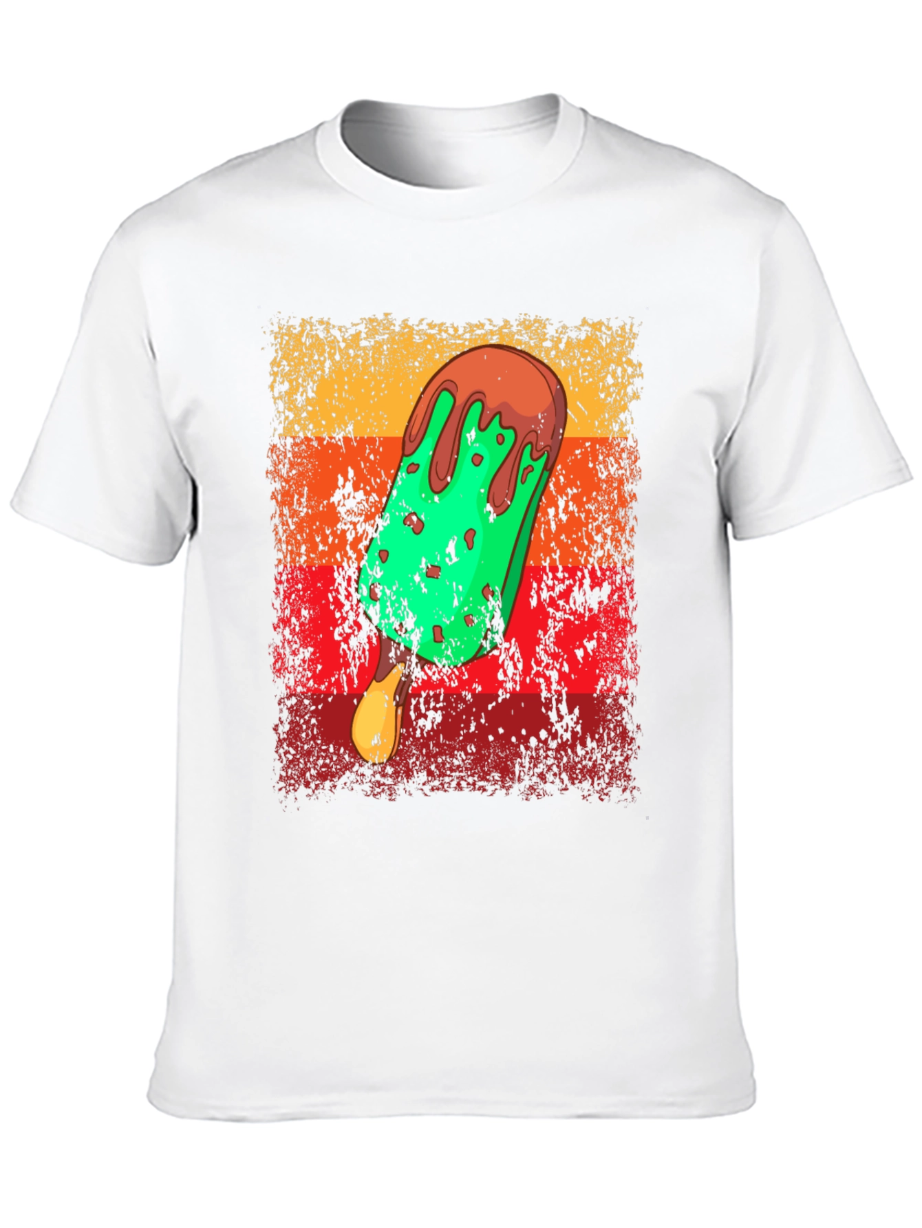 Retro Ice Cream T-Shirt - Novelty Graphic Tee
