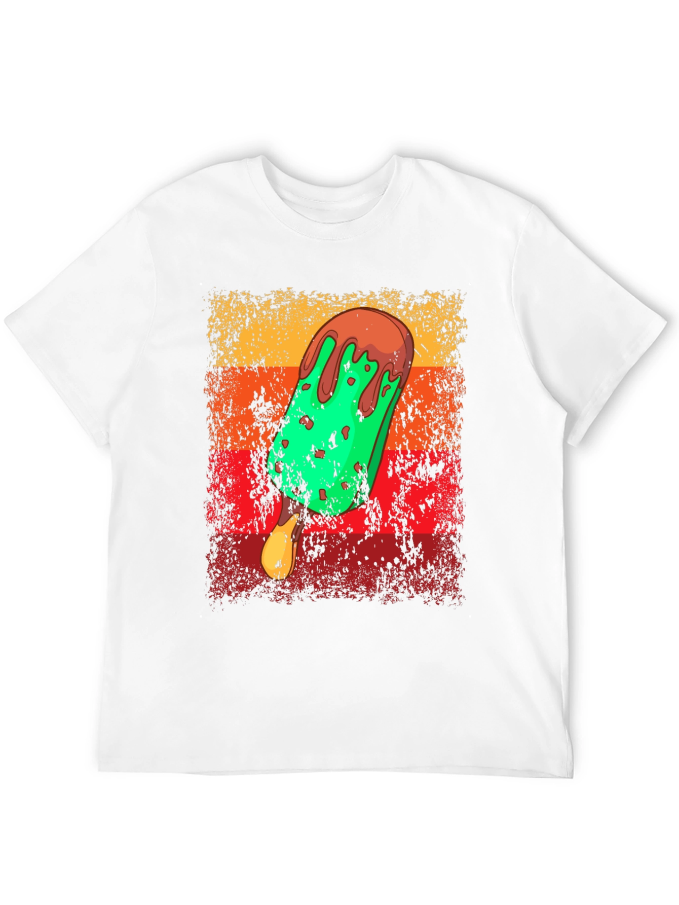 Retro Ice Cream T-Shirt - Novelty Graphic Tee