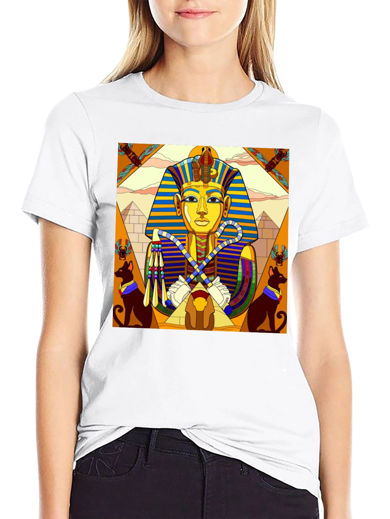Egyptian Pharaoh Graphic Tee