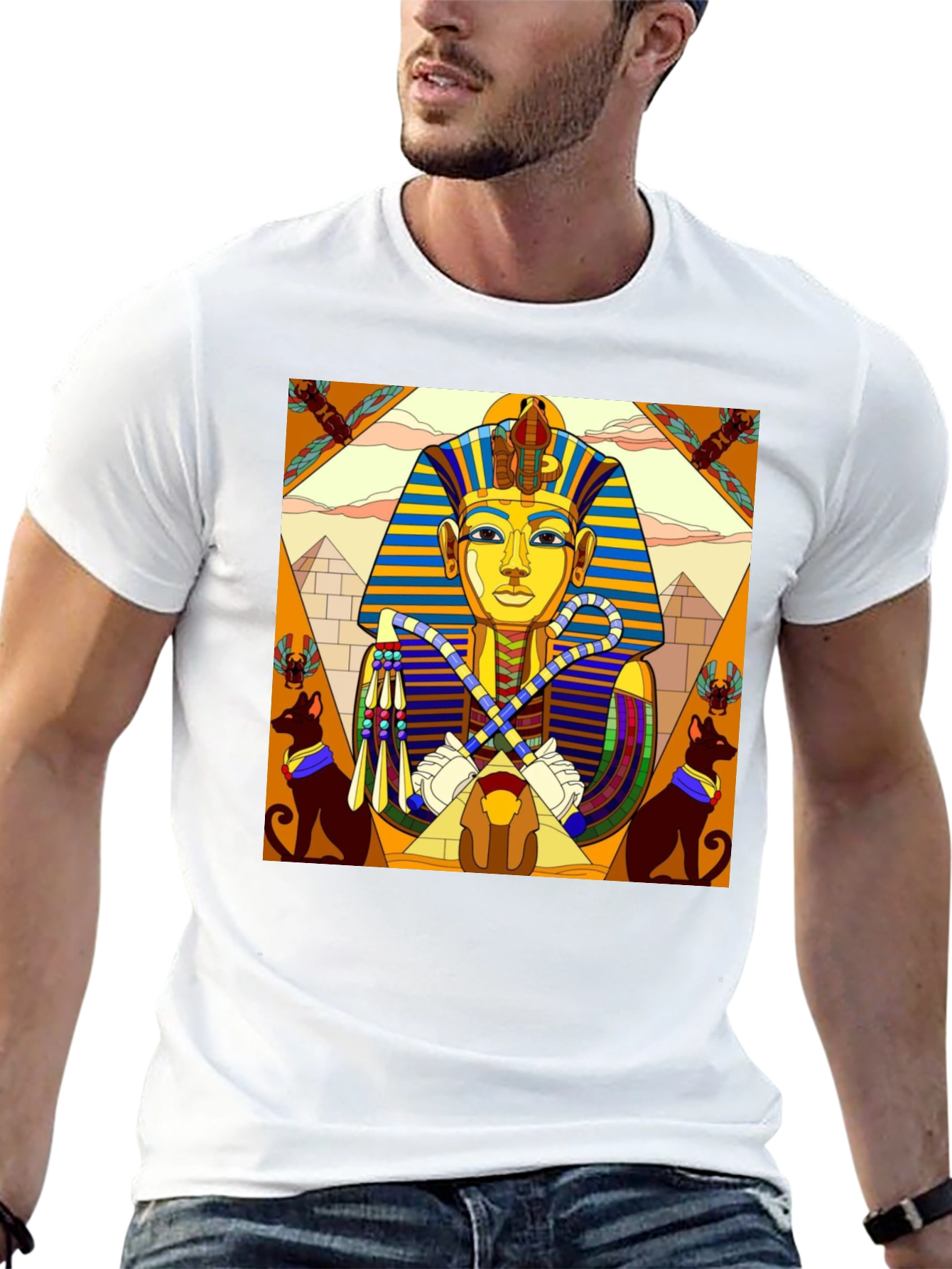 Egyptian Pharaoh Graphic Tee