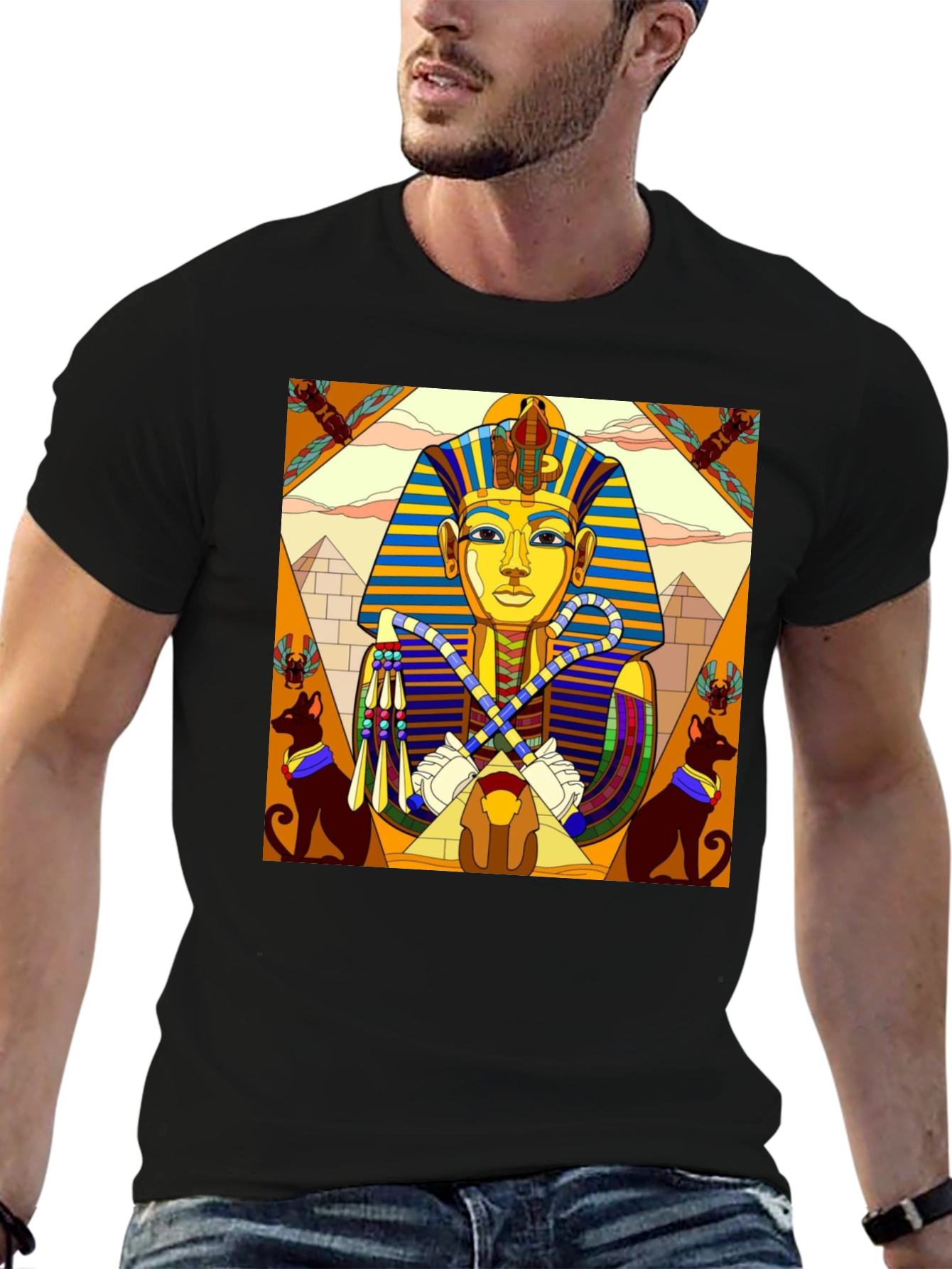 Egyptian Pharaoh Graphic Tee