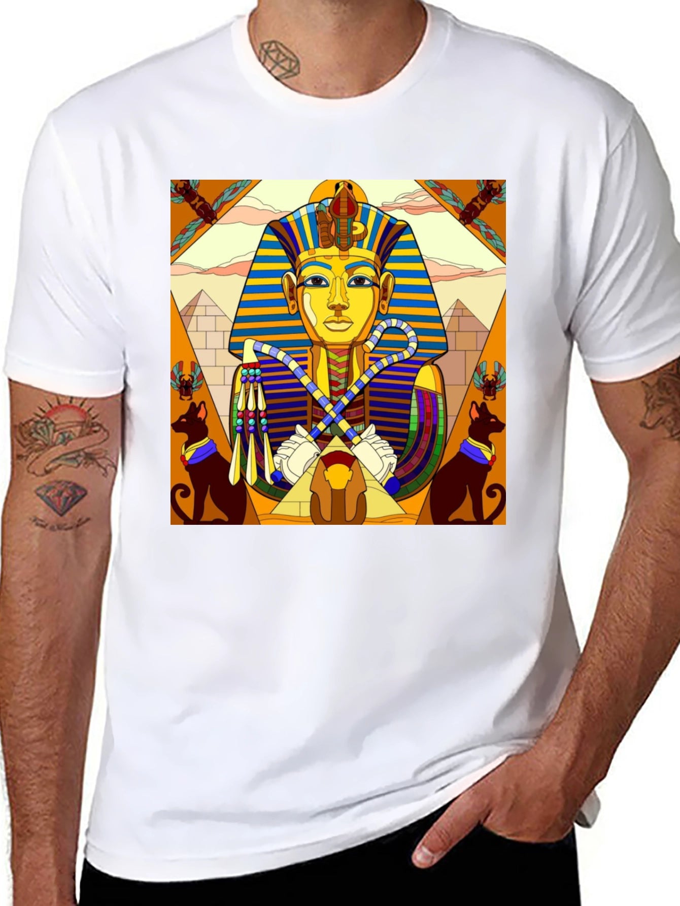 Egyptian Pharaoh Graphic Tee