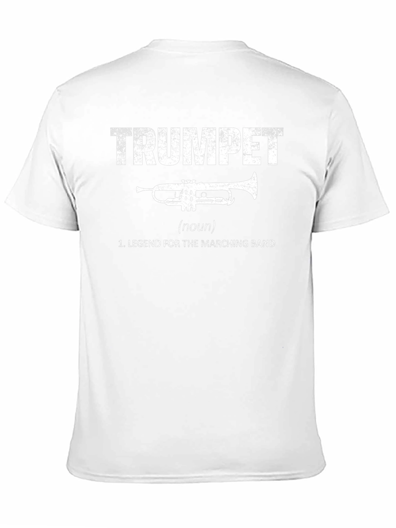 Trumpet Legend Marching Band Black T-Shirt