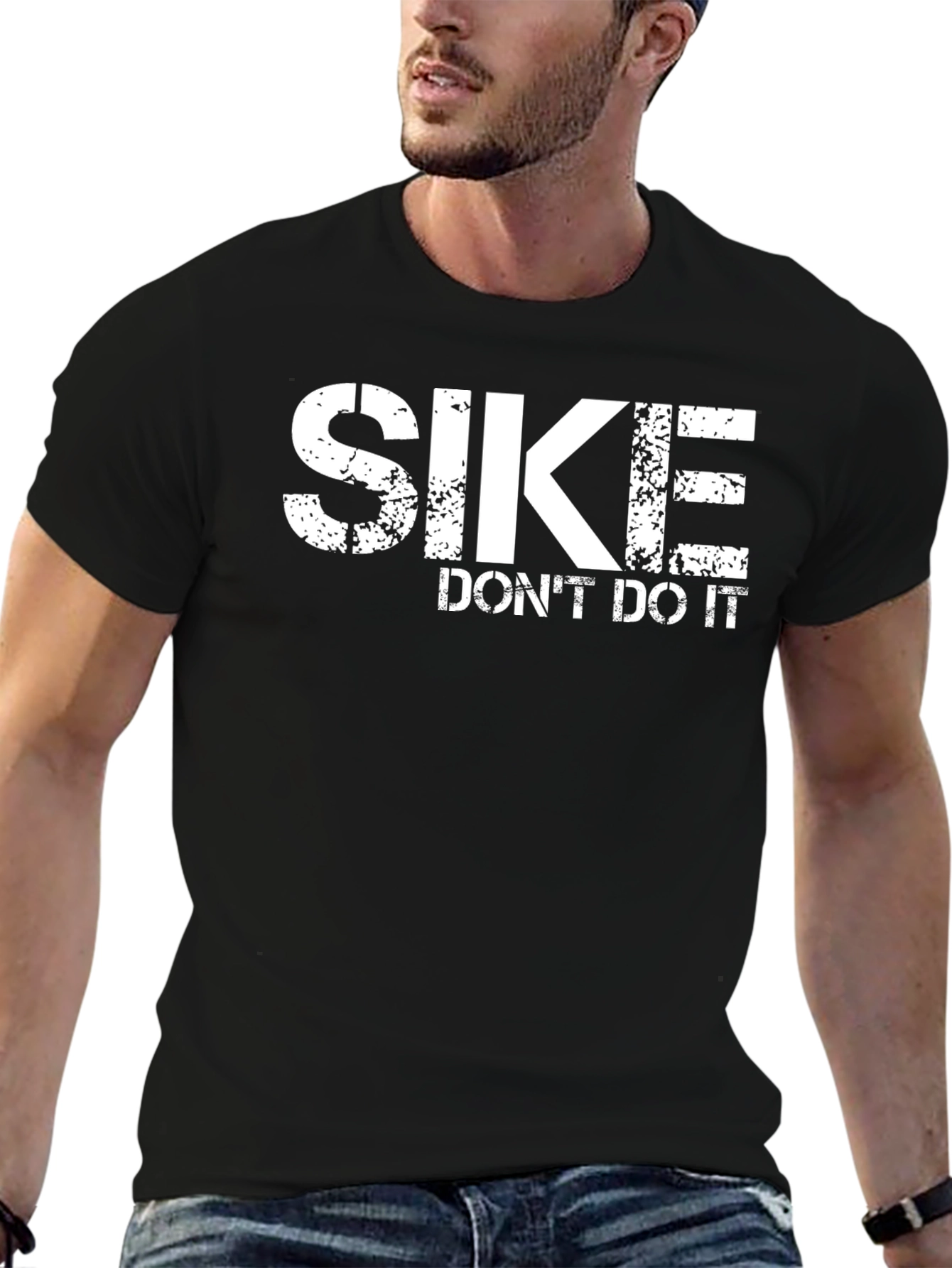SIKE Dont Do It T-Shirt - Funny Graphic Tee