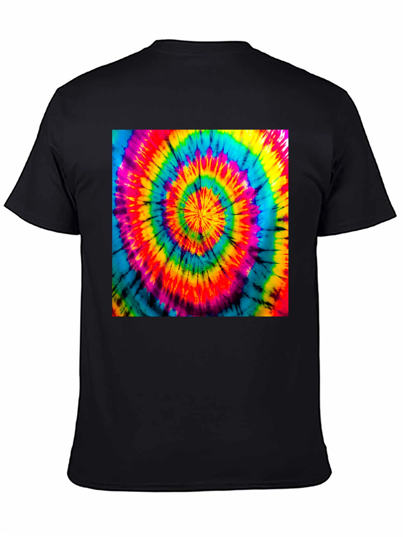 Spiral Tie Dye T-Shirt - Retro Psychedelic Style
