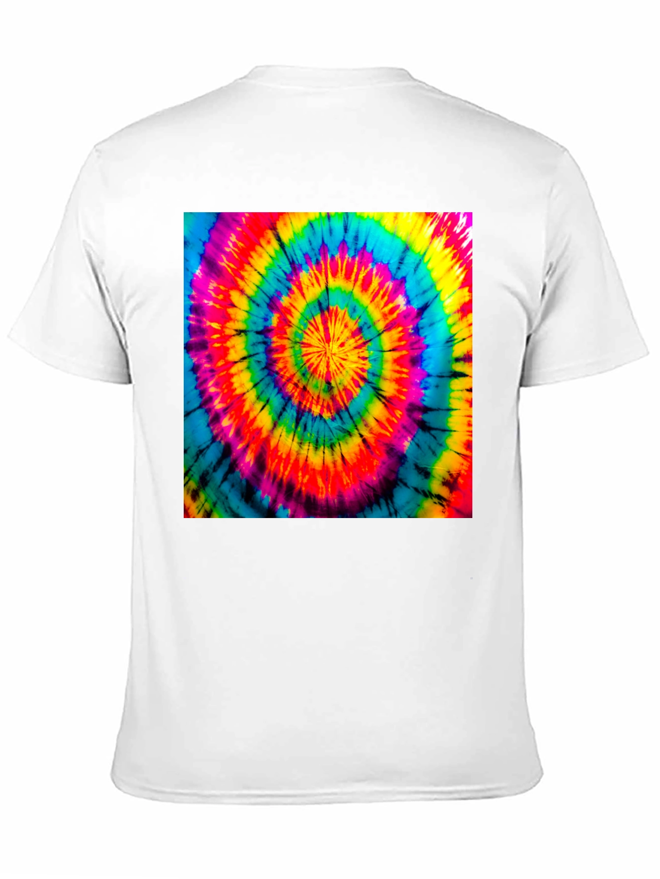 Spiral Tie Dye T-Shirt - Retro Psychedelic Style