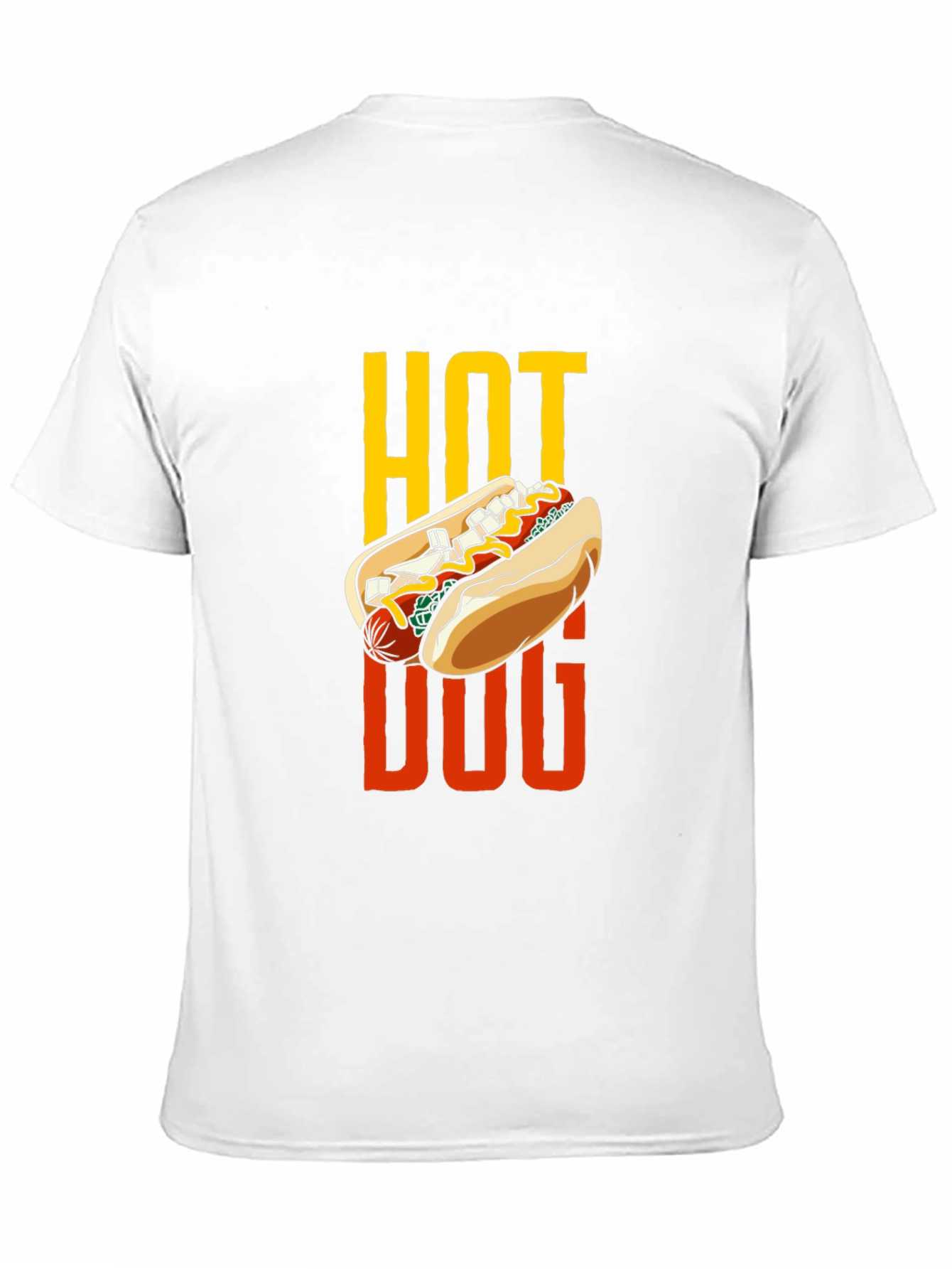 Hot Dog Graphic Tee - Foodie T-Shirt