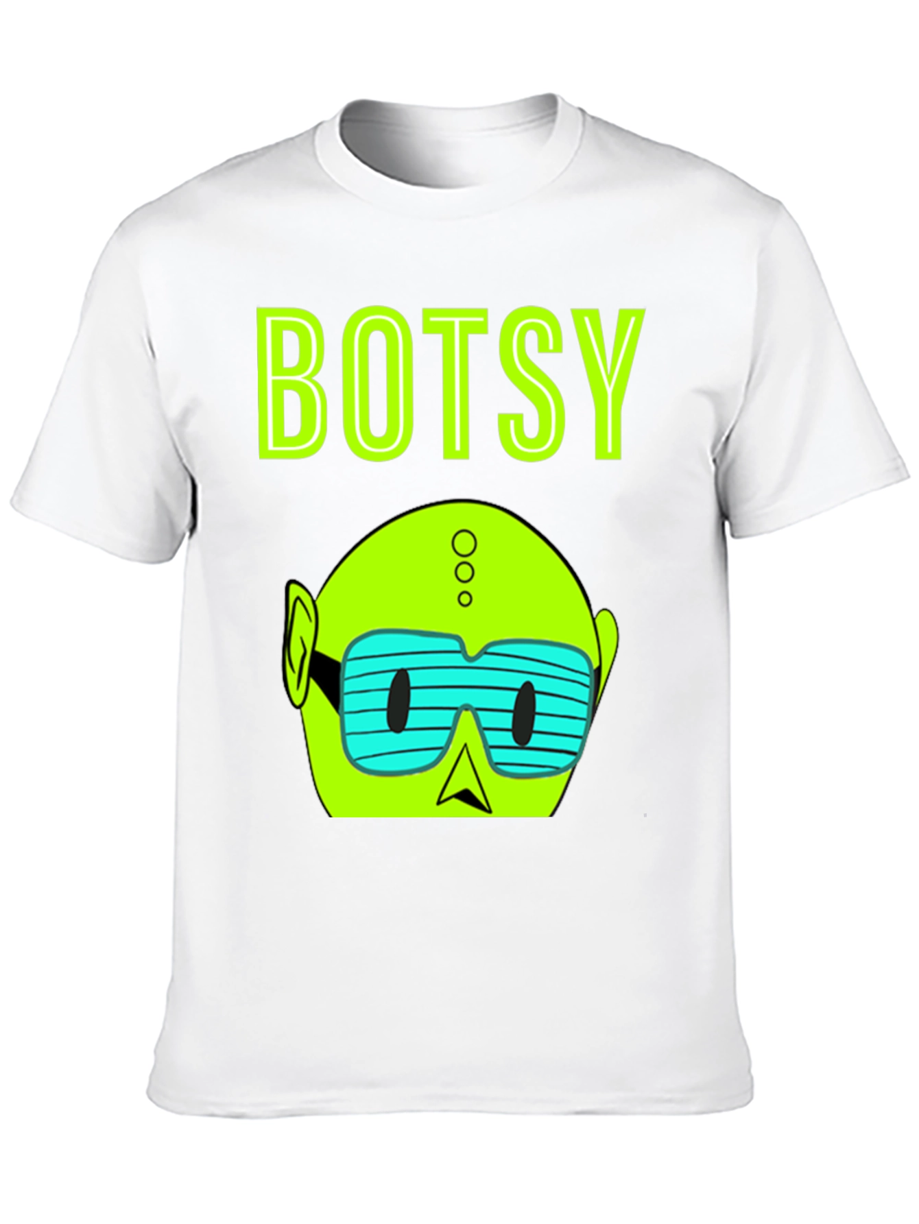 Botsy Graphic T-Shirt - Black Cotton Tee