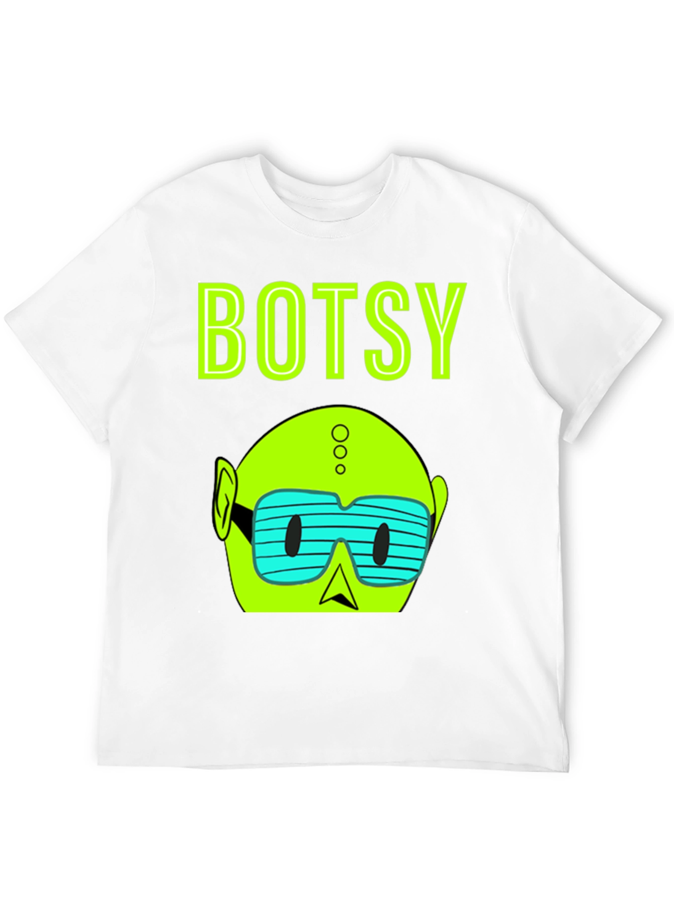 Botsy Graphic T-Shirt - Black Cotton Tee
