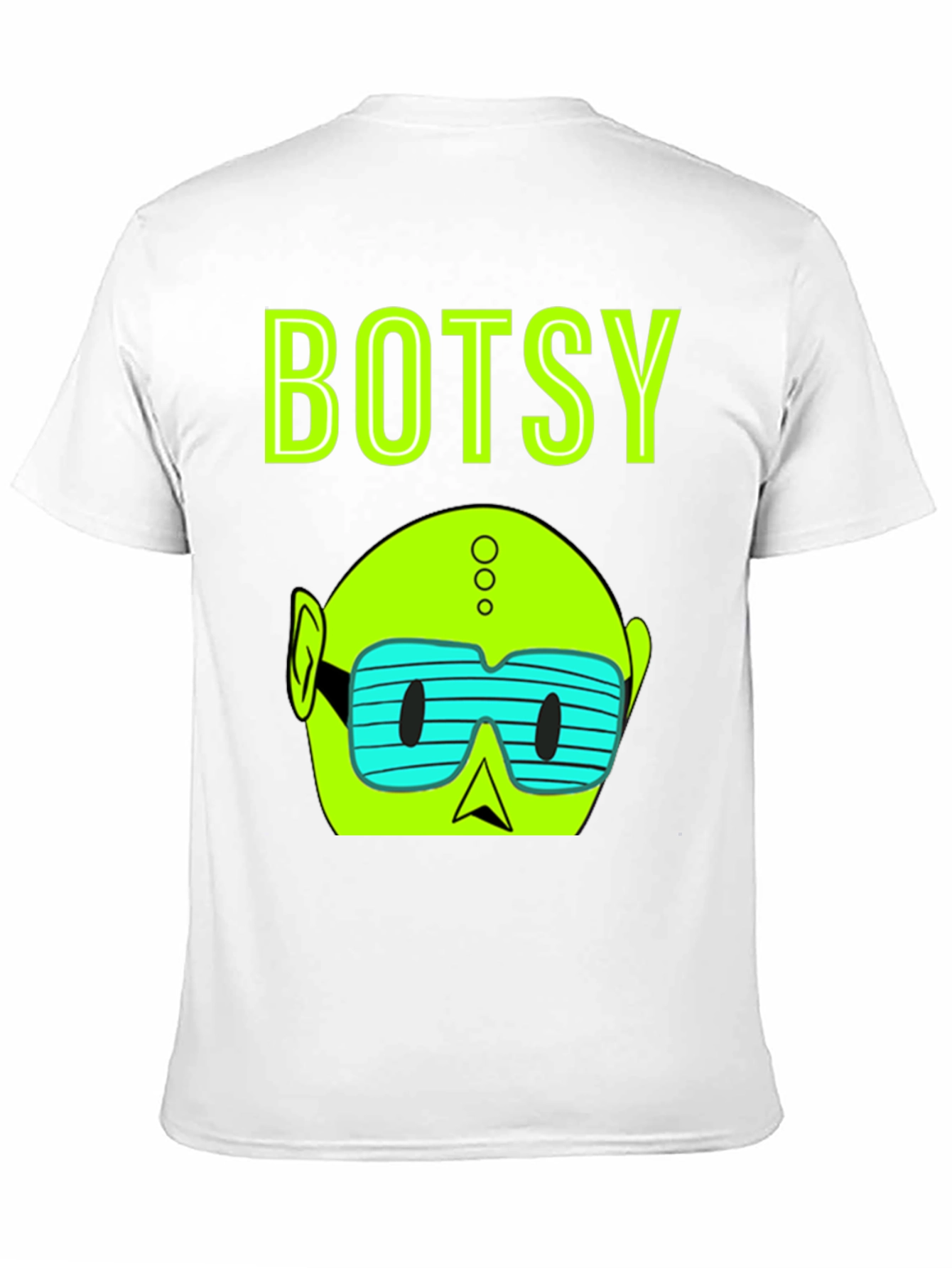 Botsy Graphic T-Shirt - Black Cotton Tee
