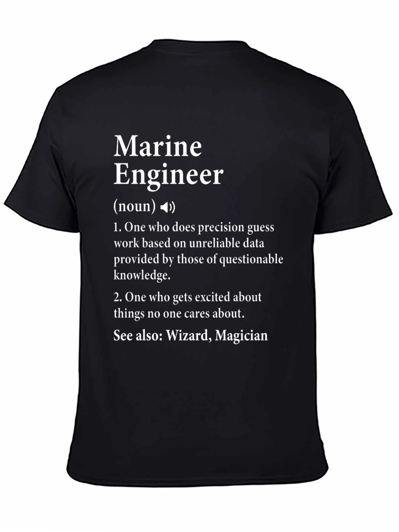 Marine Engineer Definition T-Shirt