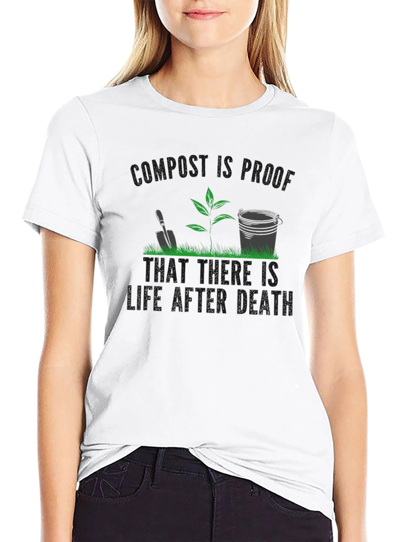 Compost Life After Death Graphic Tee