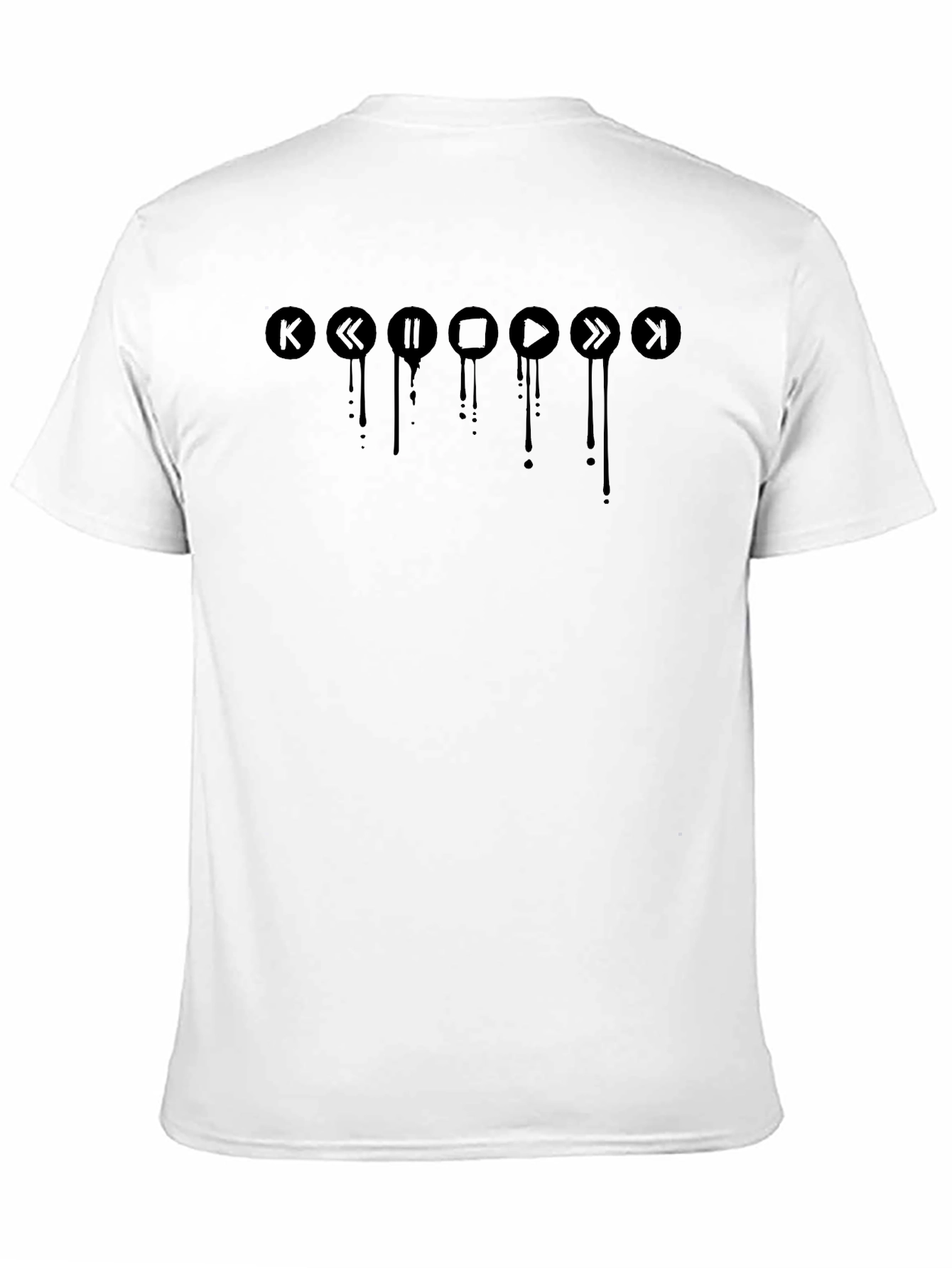 Dripping Media Player T-Shirt