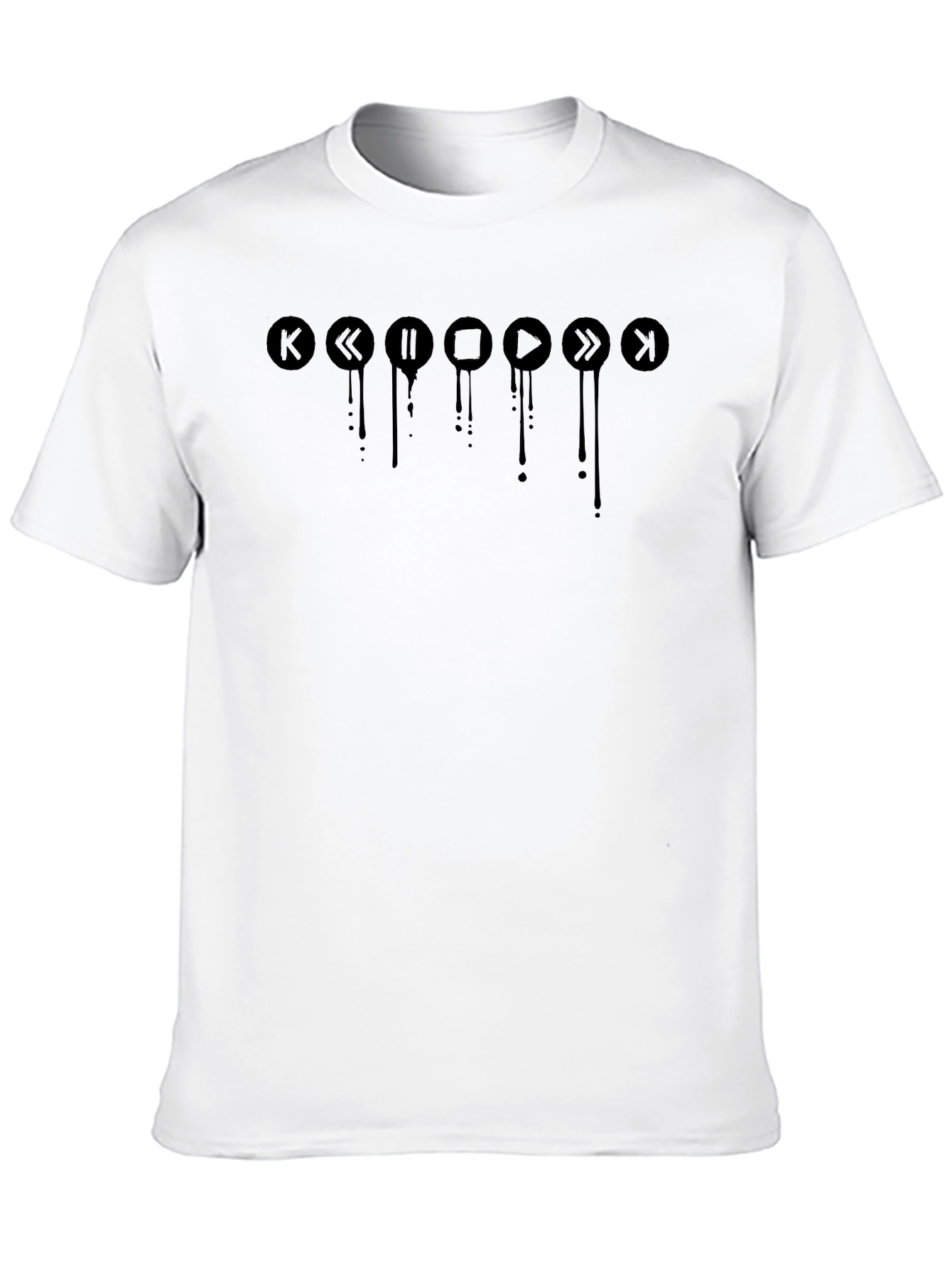 Dripping Media Player T-Shirt