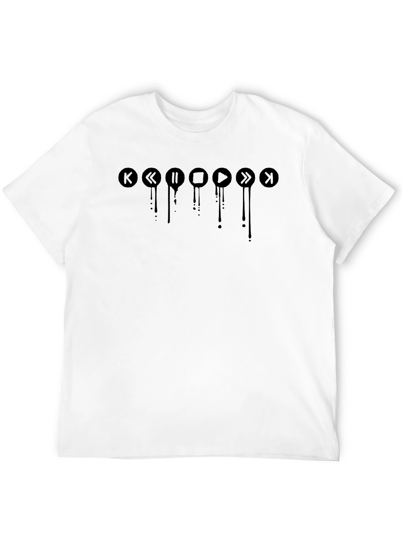 Dripping Media Player T-Shirt