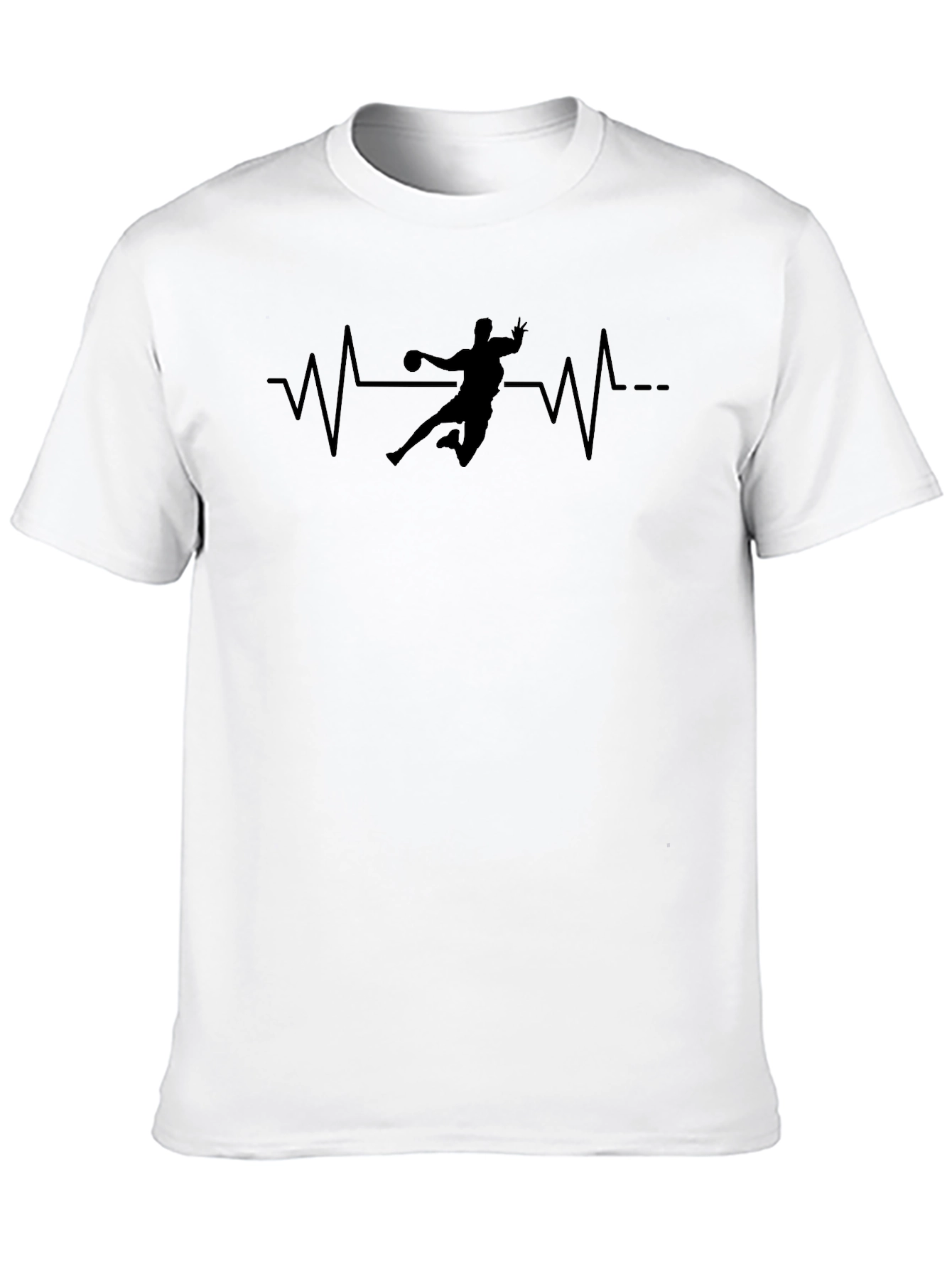 Handball Heartbeat Graphic T-Shirt