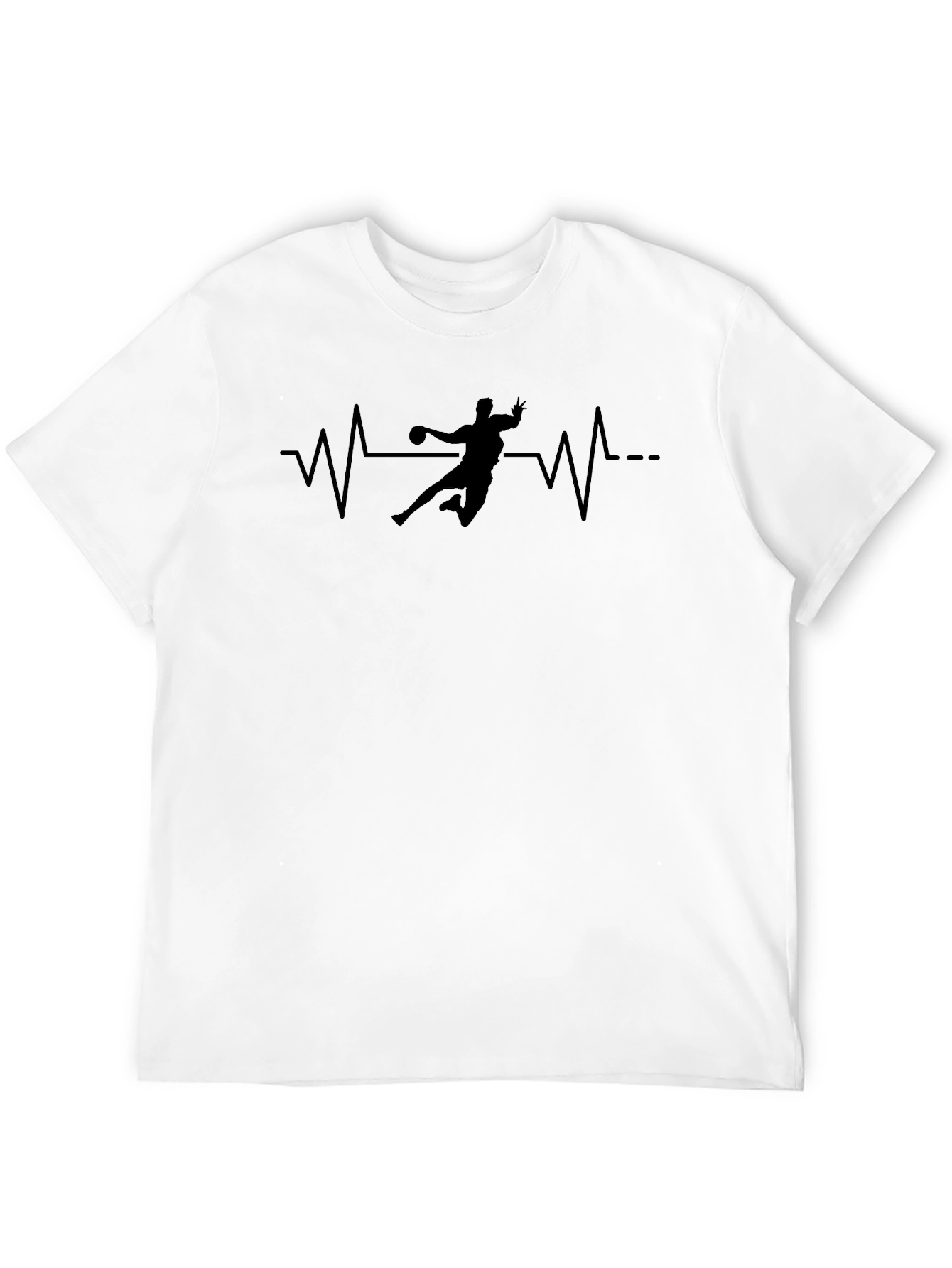 Handball Heartbeat Graphic T-Shirt