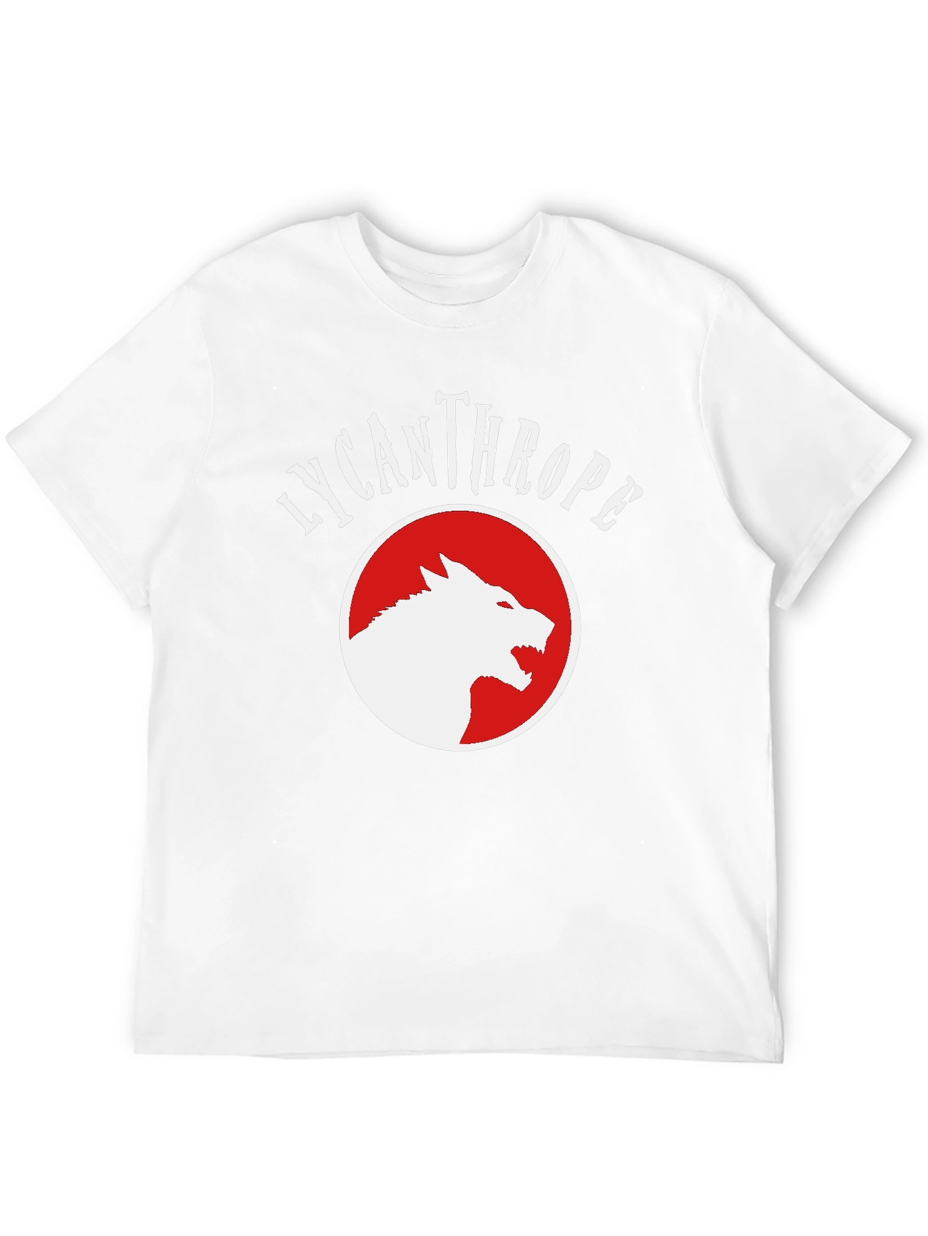 Lycanthrope Graphic Tee - Bold Wolf Design
