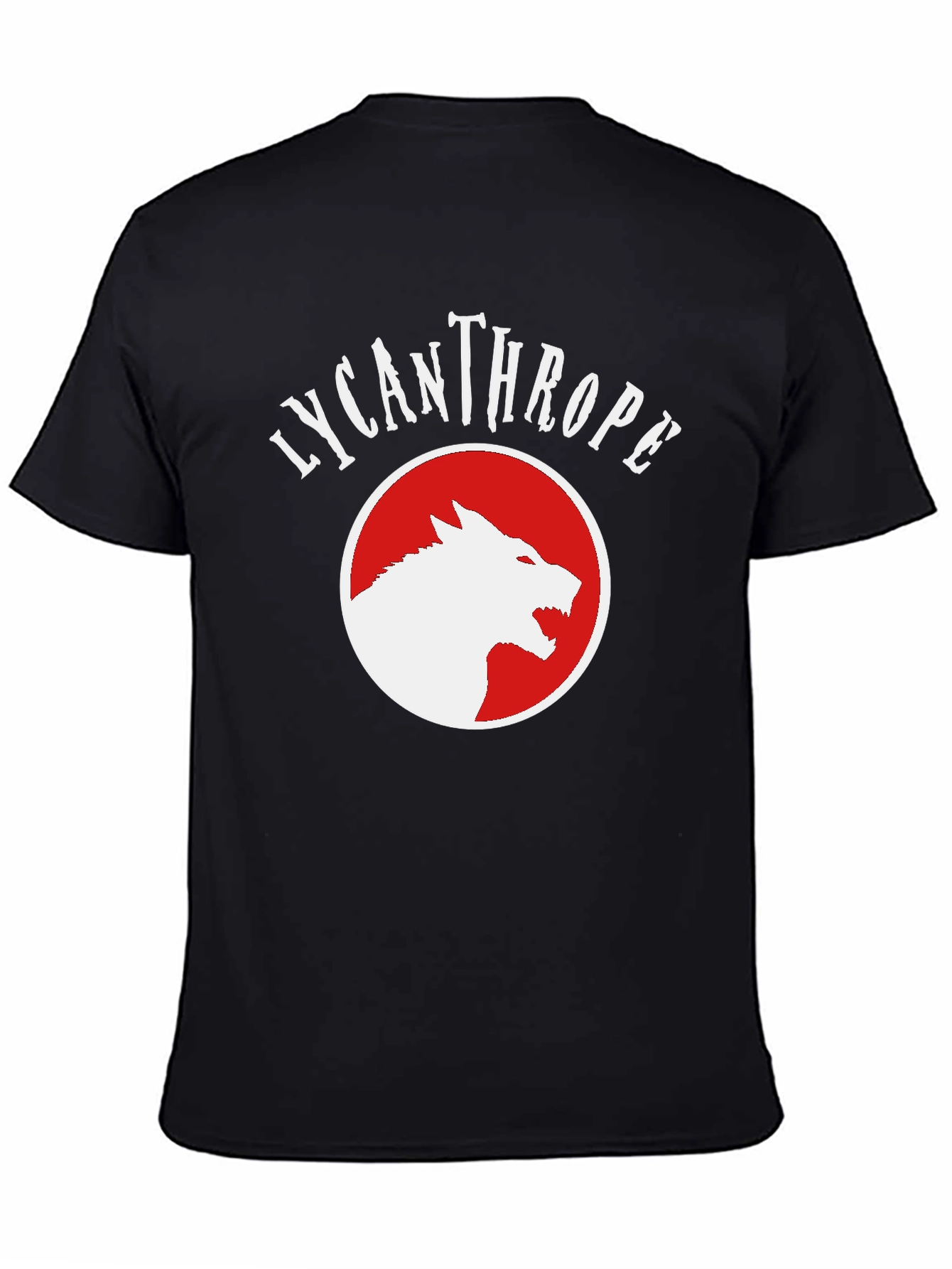 Lycanthrope Graphic Tee - Bold Wolf Design