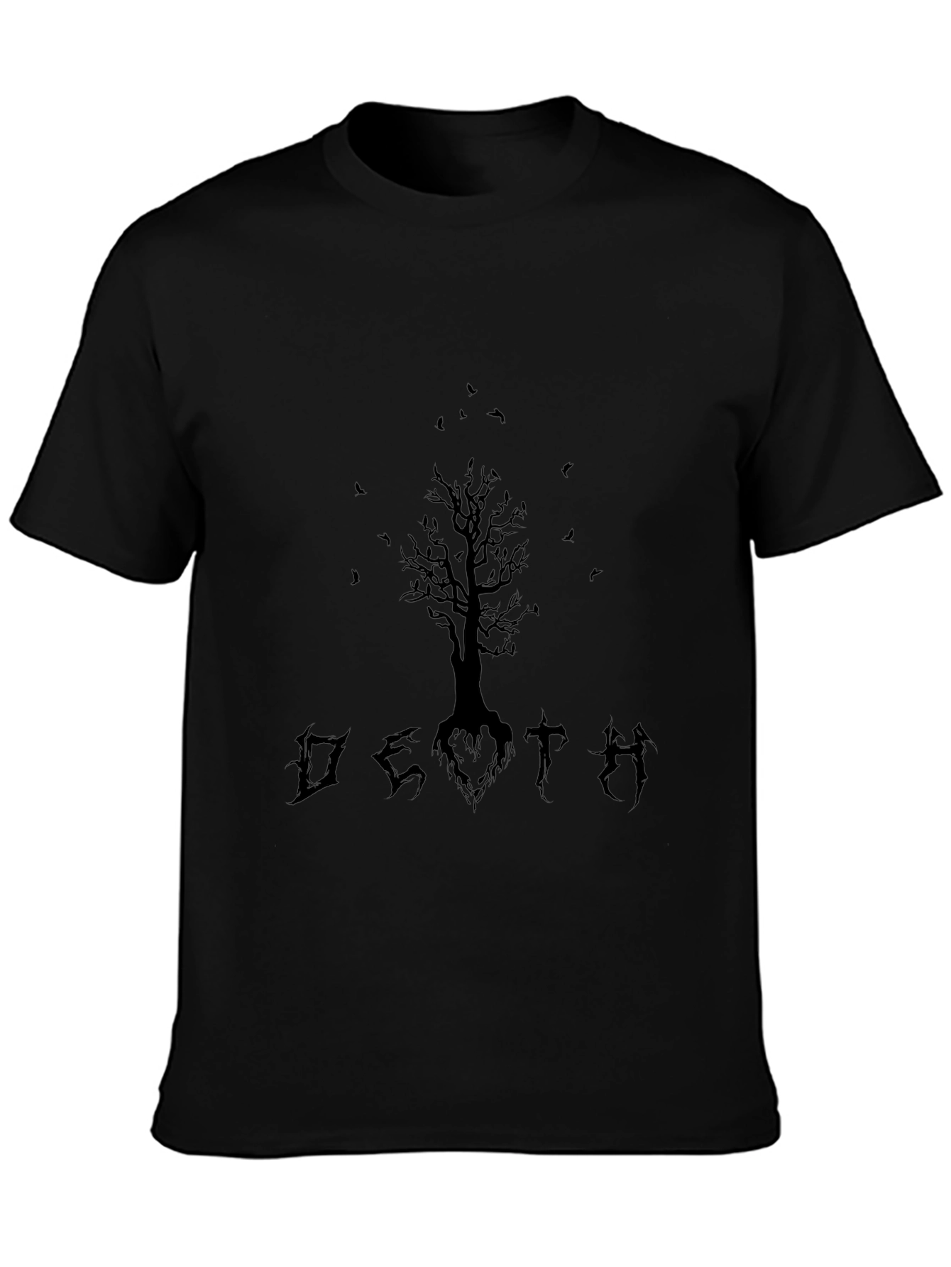 Death Tree Graphic T-Shirt - Gothic Style