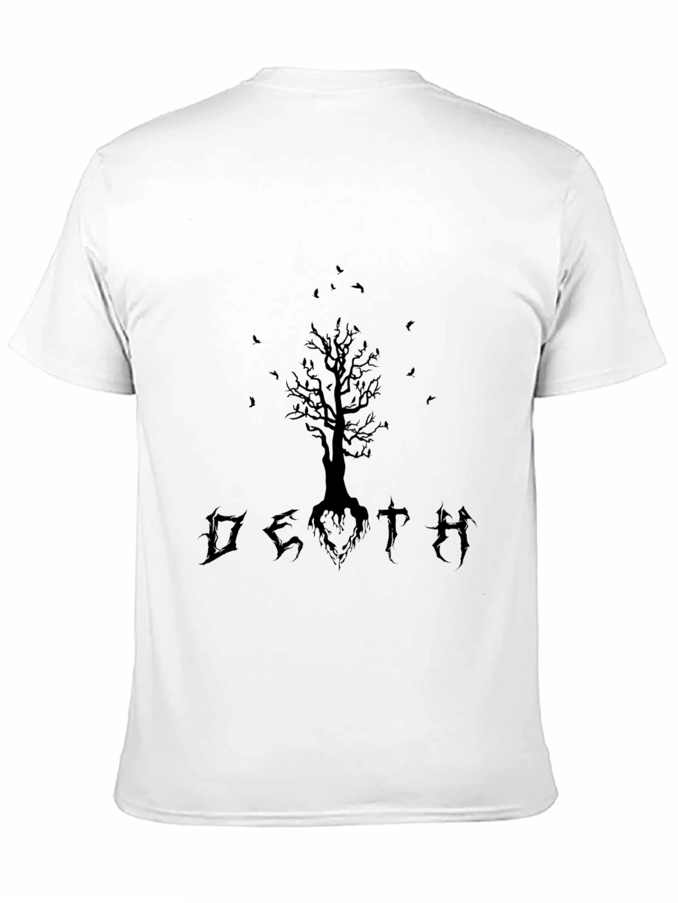 Death Tree Graphic T-Shirt - Gothic Style