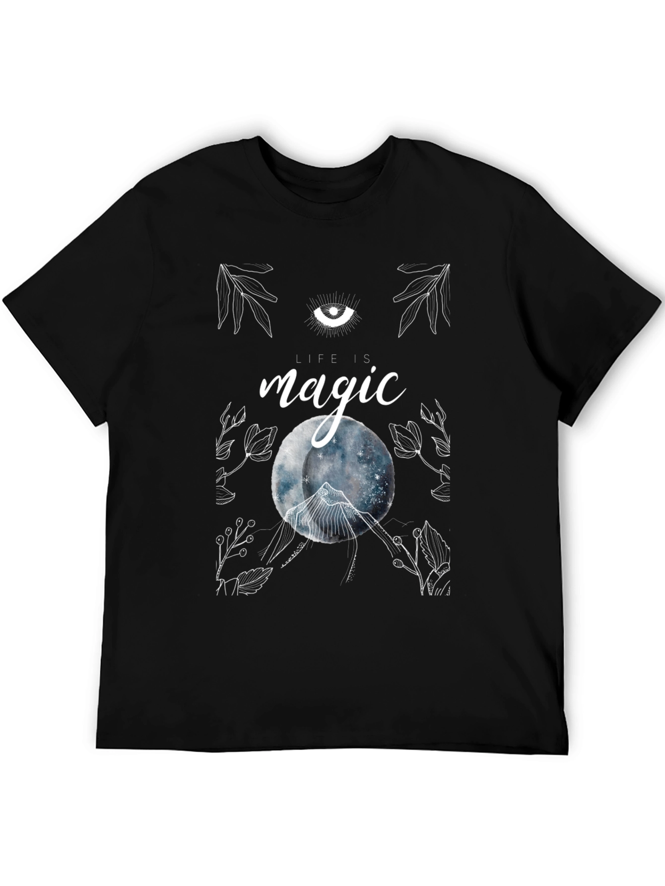 Life is Magic Graphic Tee - Mystical Design