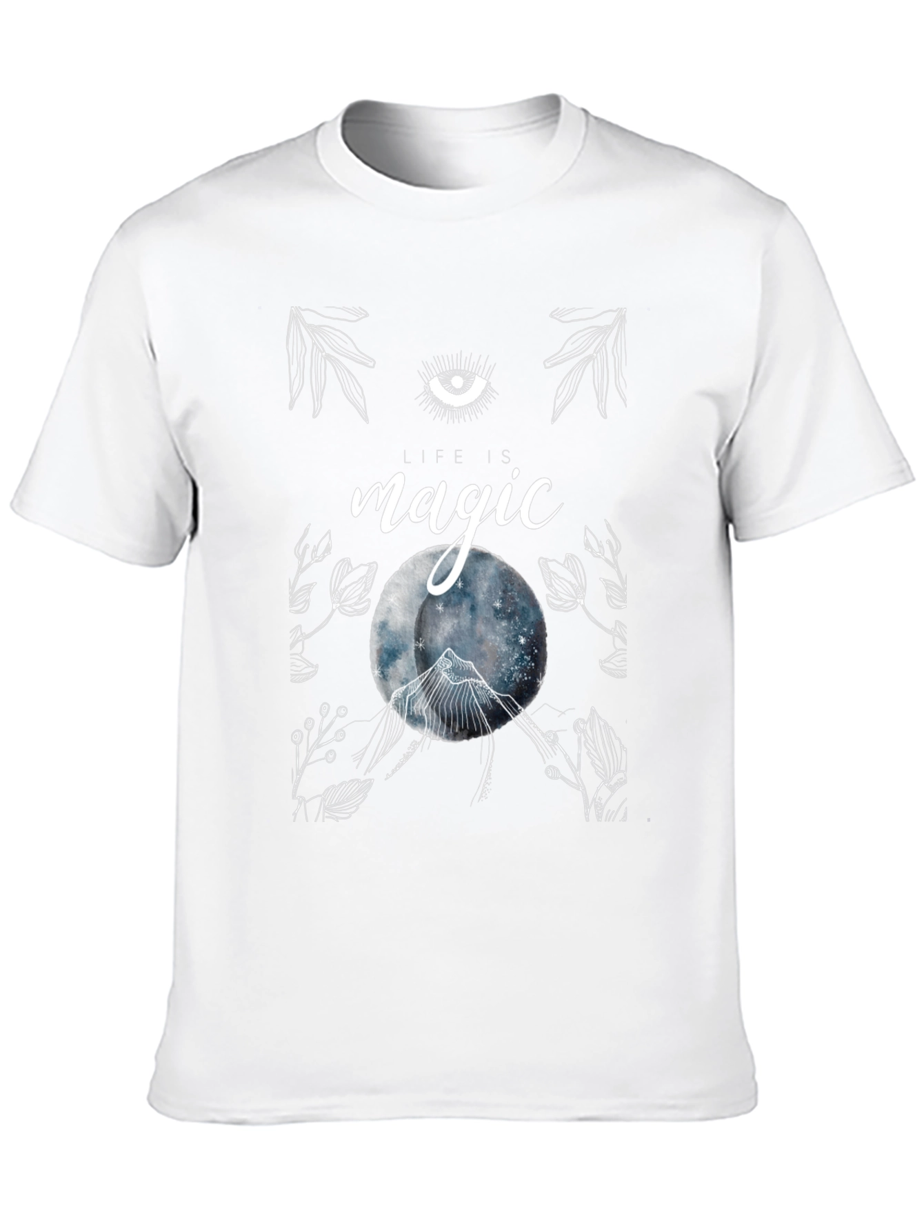 Life is Magic Graphic Tee - Mystical Design