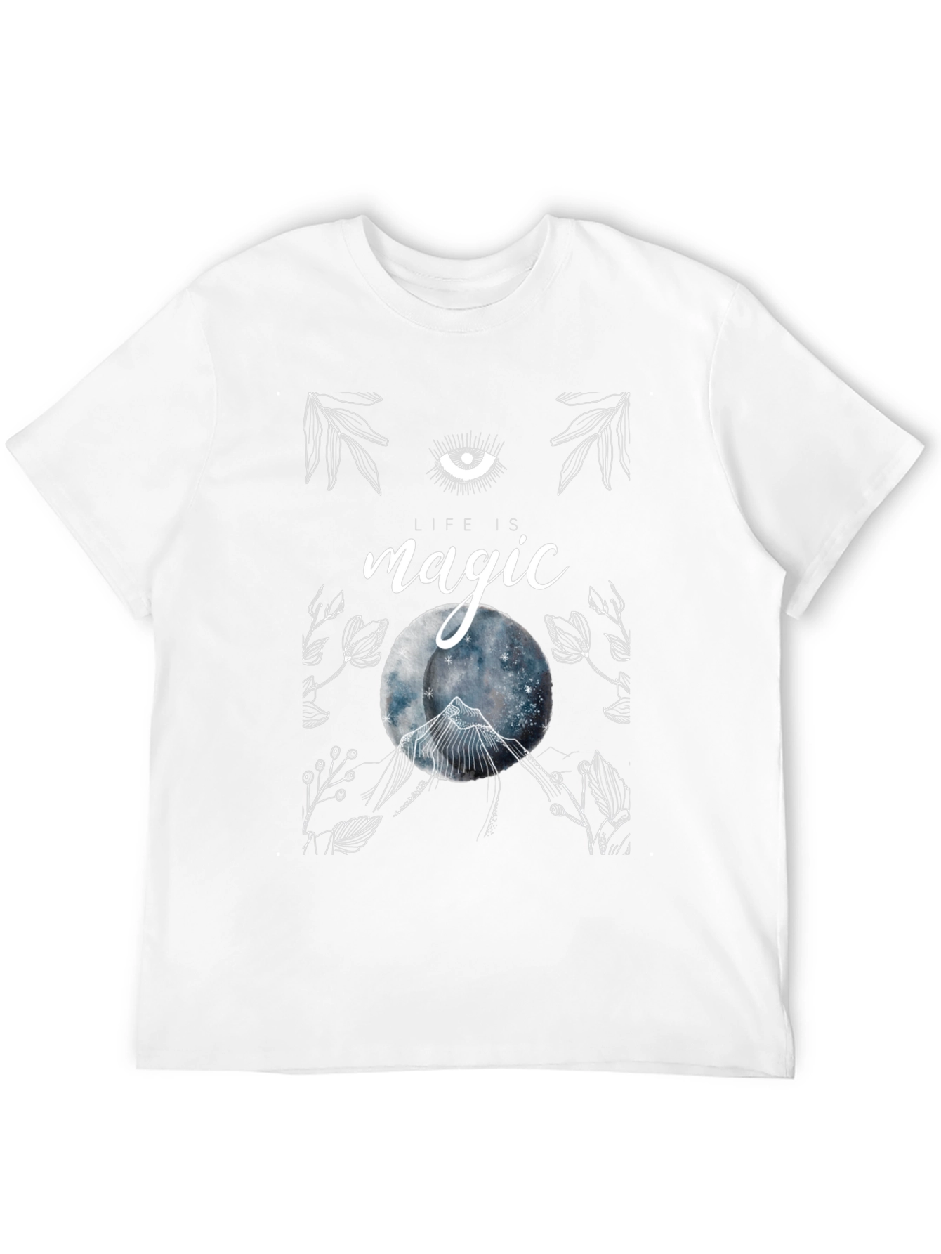 Life is Magic Graphic Tee - Mystical Design
