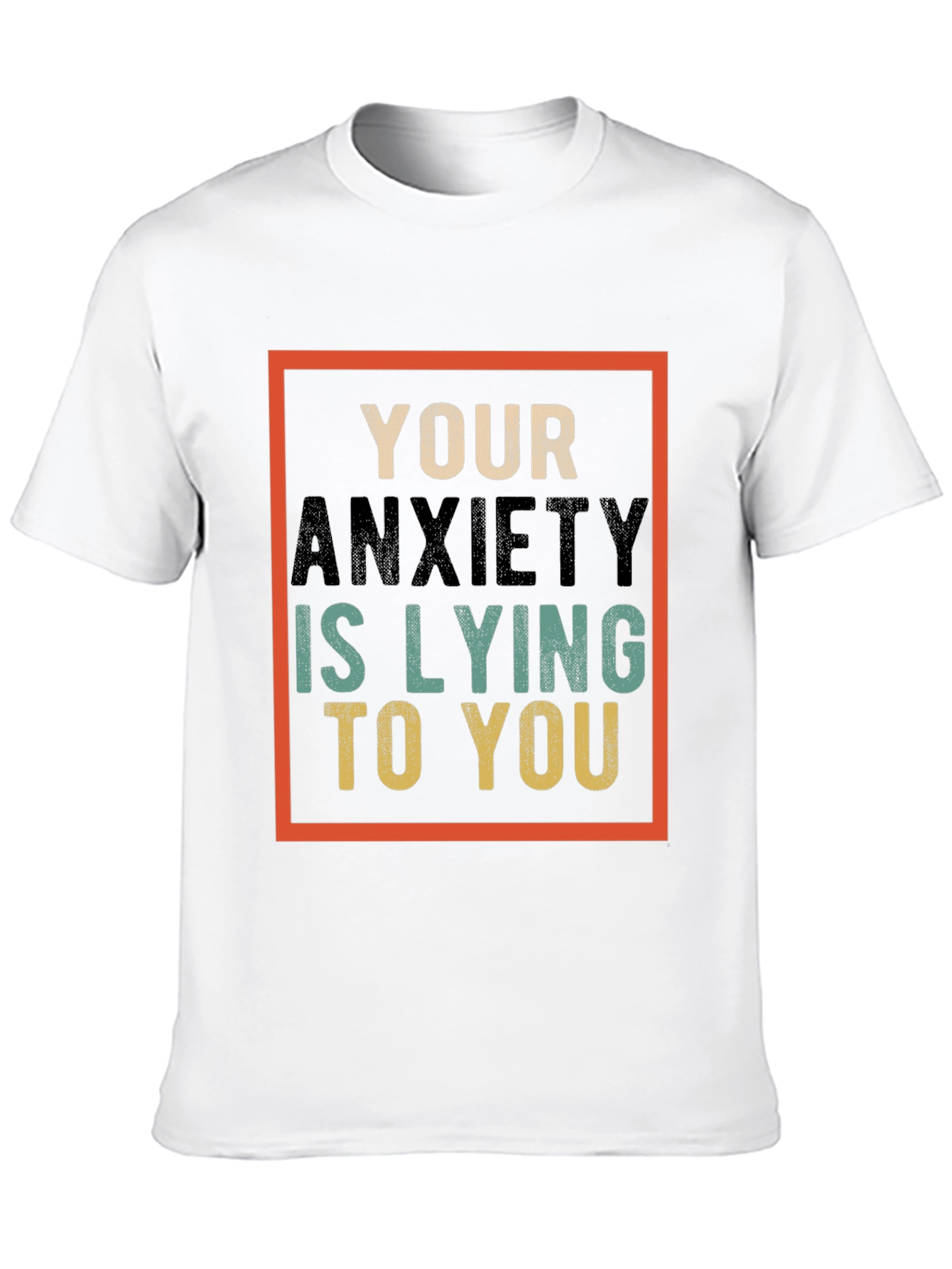 Anxiety Awareness Graphic T-Shirt