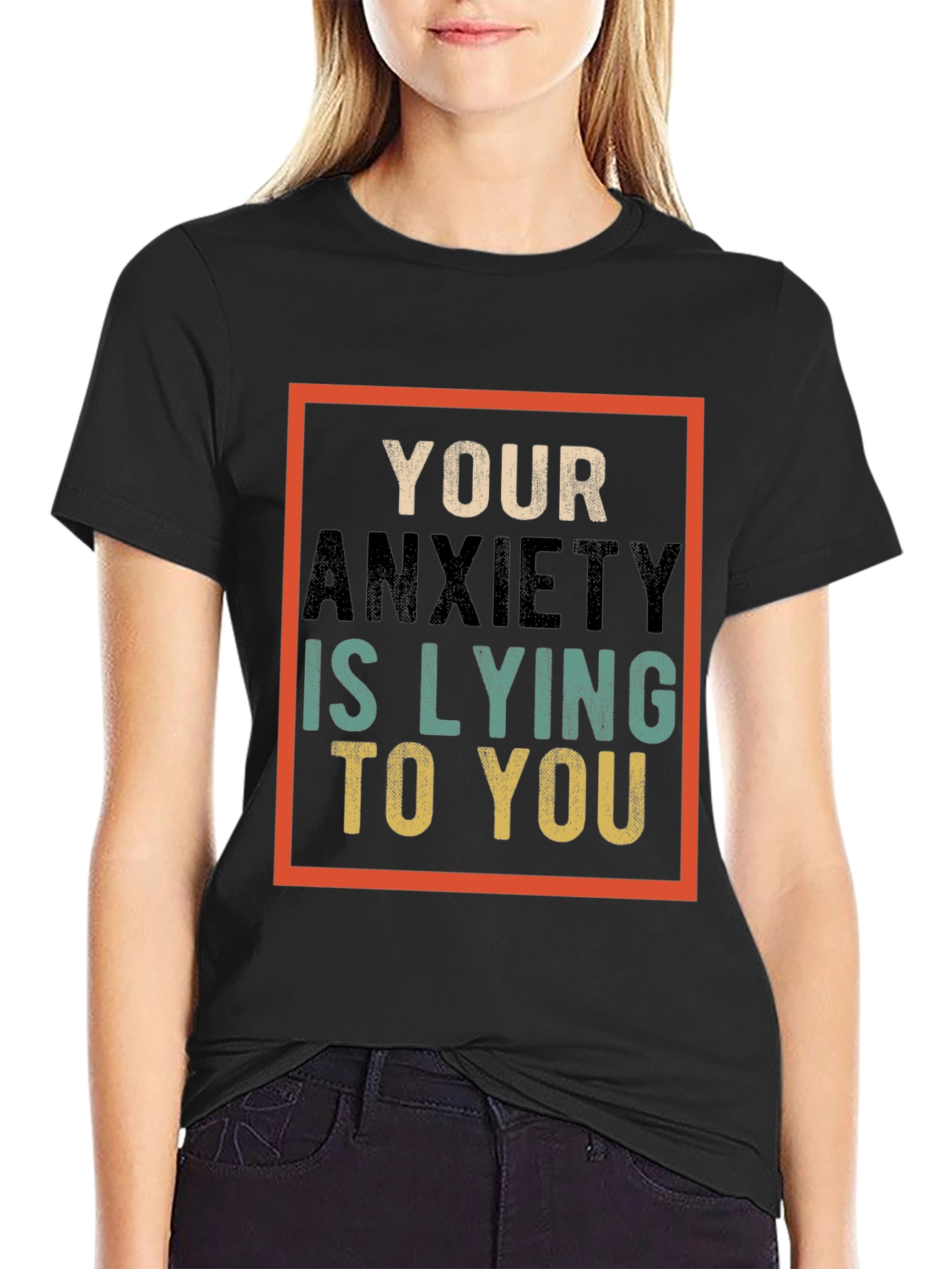 Anxiety Awareness Graphic T-Shirt