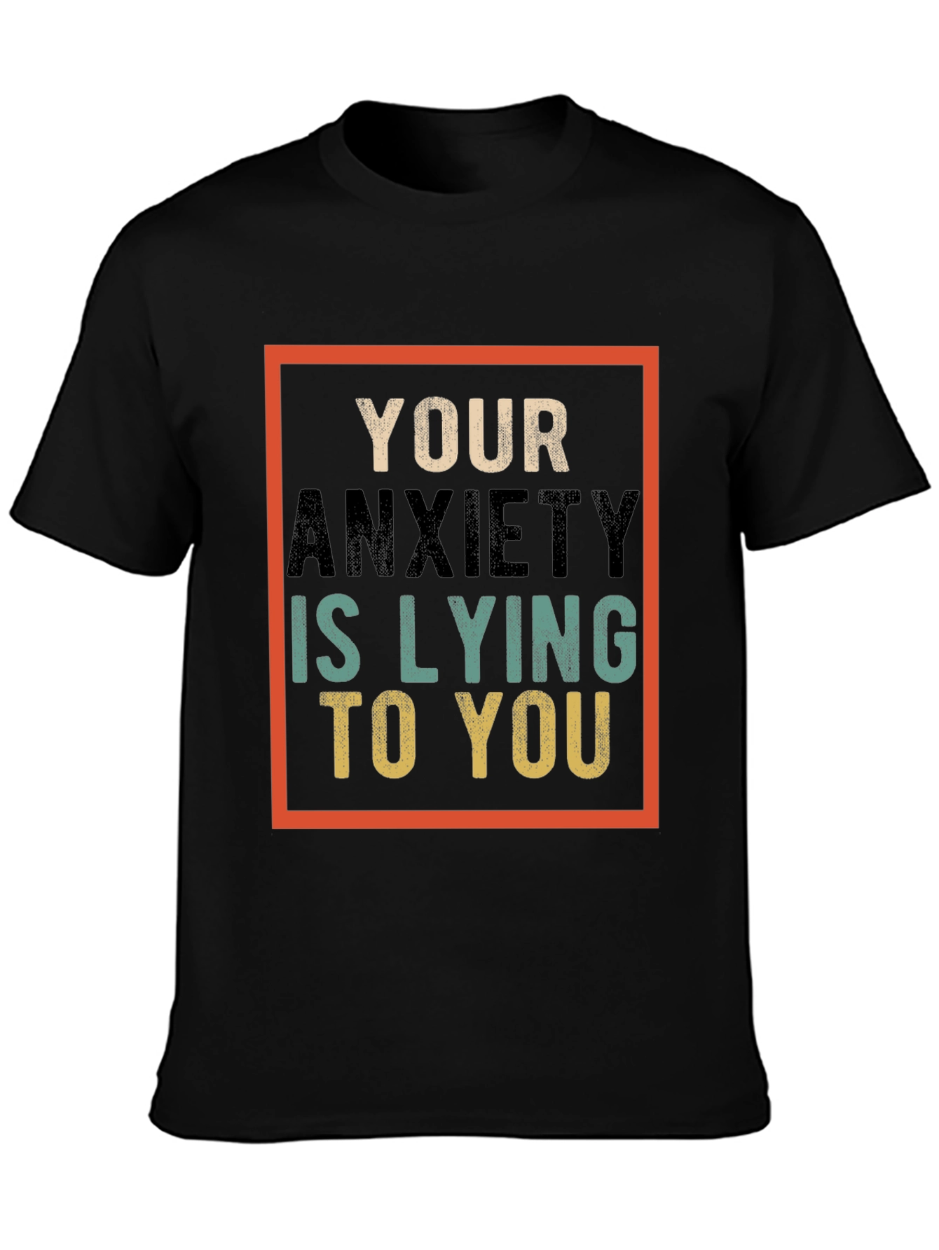 Anxiety Awareness Graphic T-Shirt