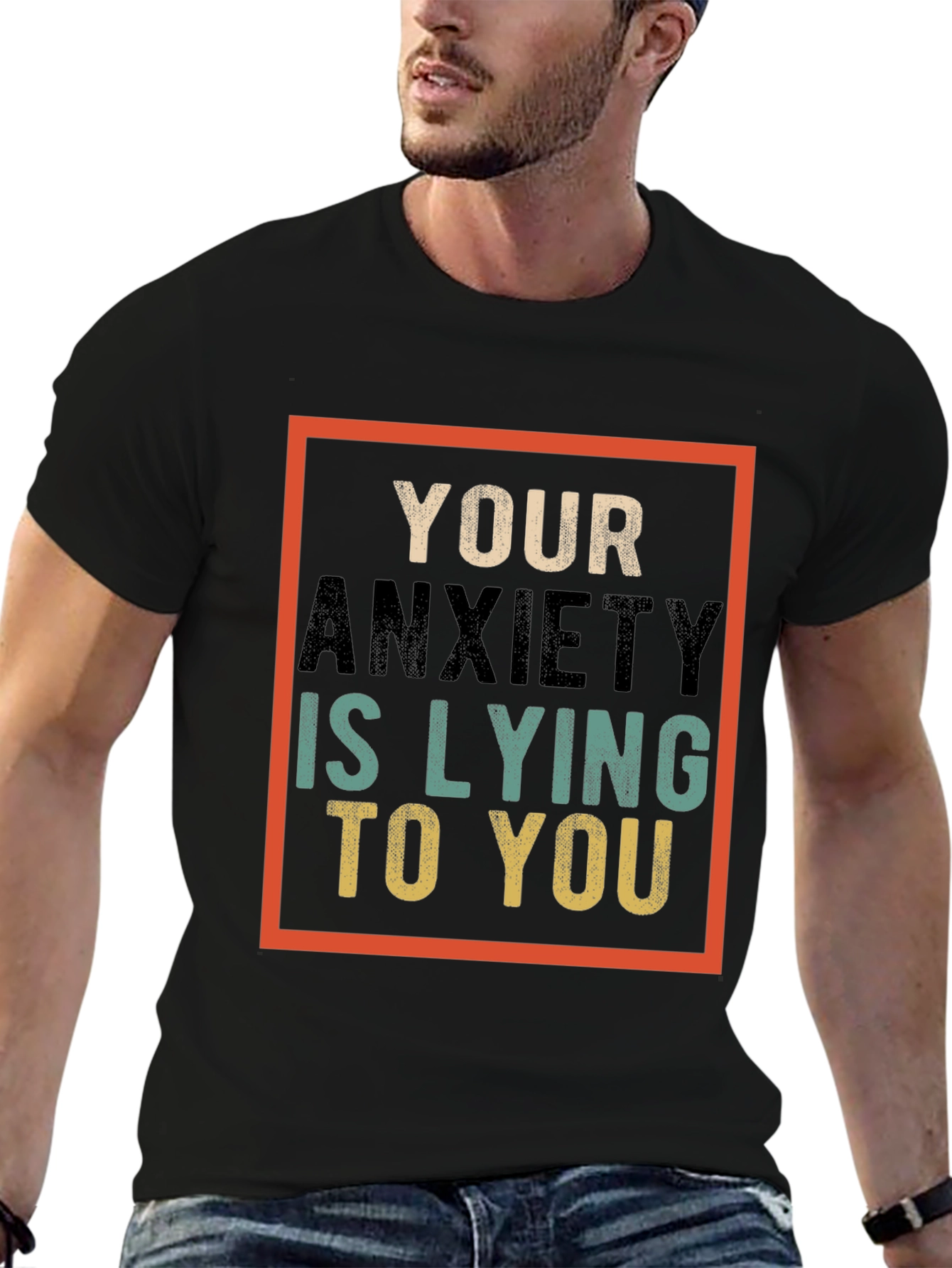 Anxiety Awareness Graphic T-Shirt