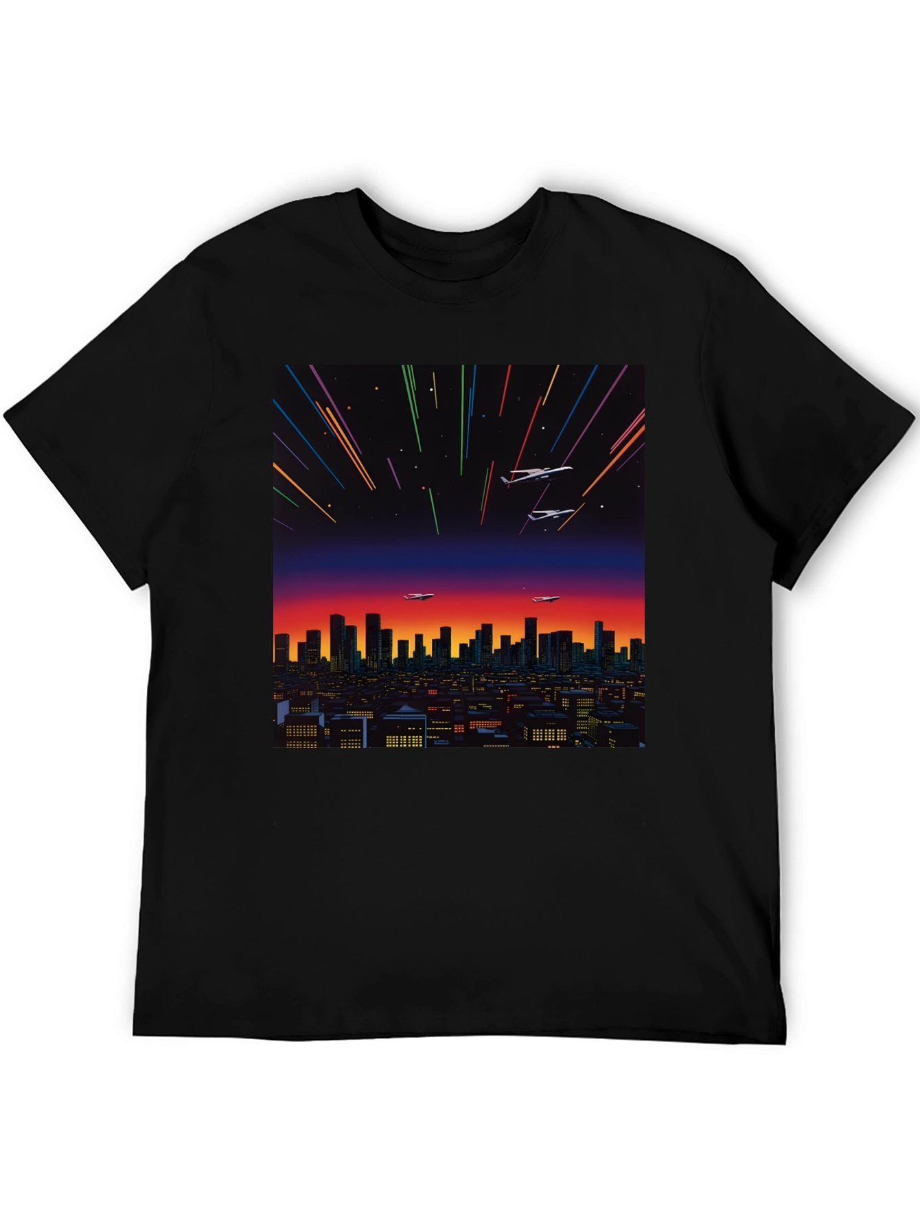 Retro Cityscape T-Shirt