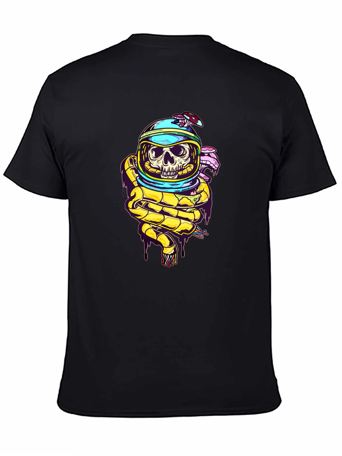 Skull Astronaut T-Shirt - Unique Graphic Tee
