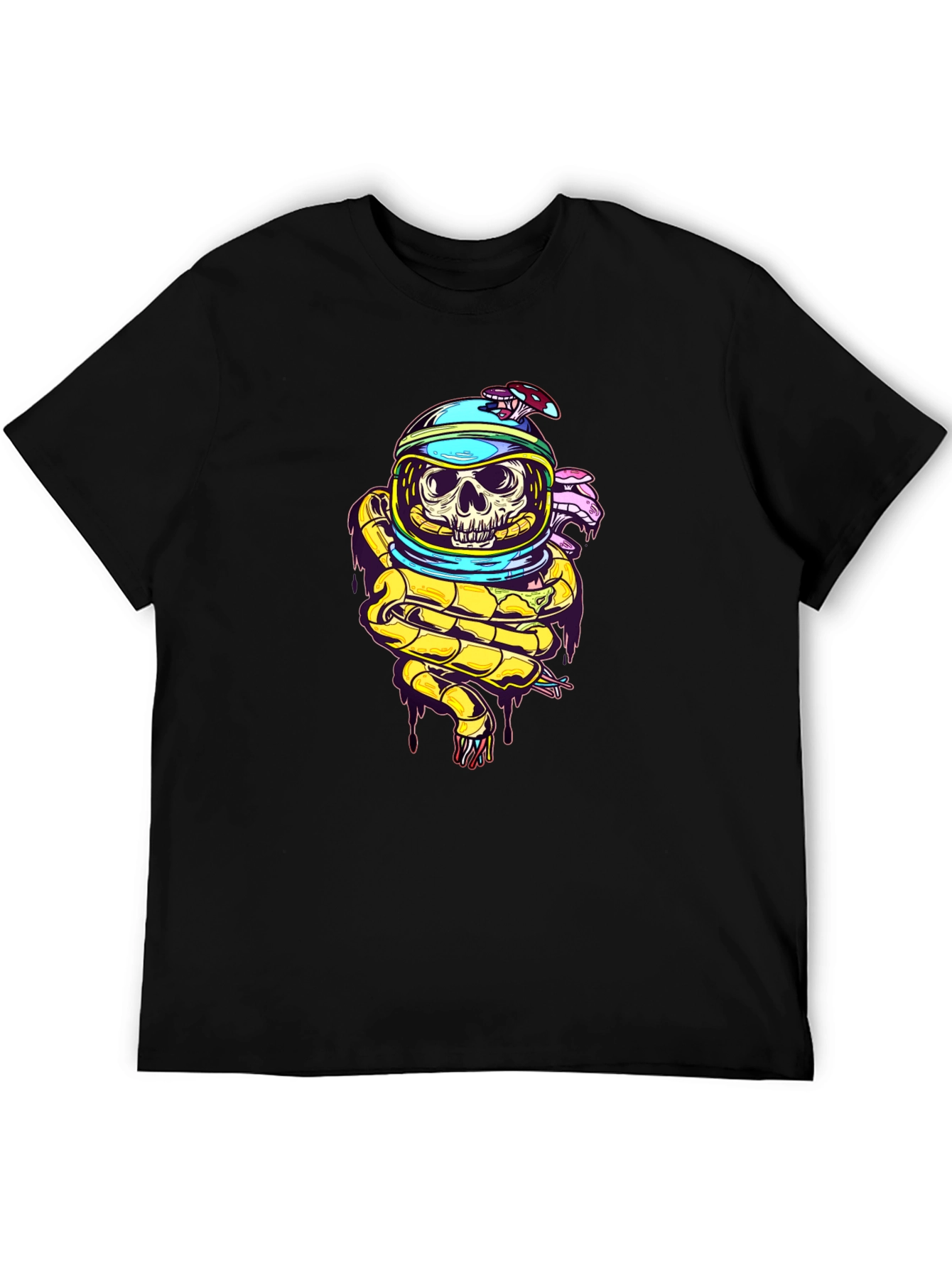 Skull Astronaut T-Shirt - Unique Graphic Tee