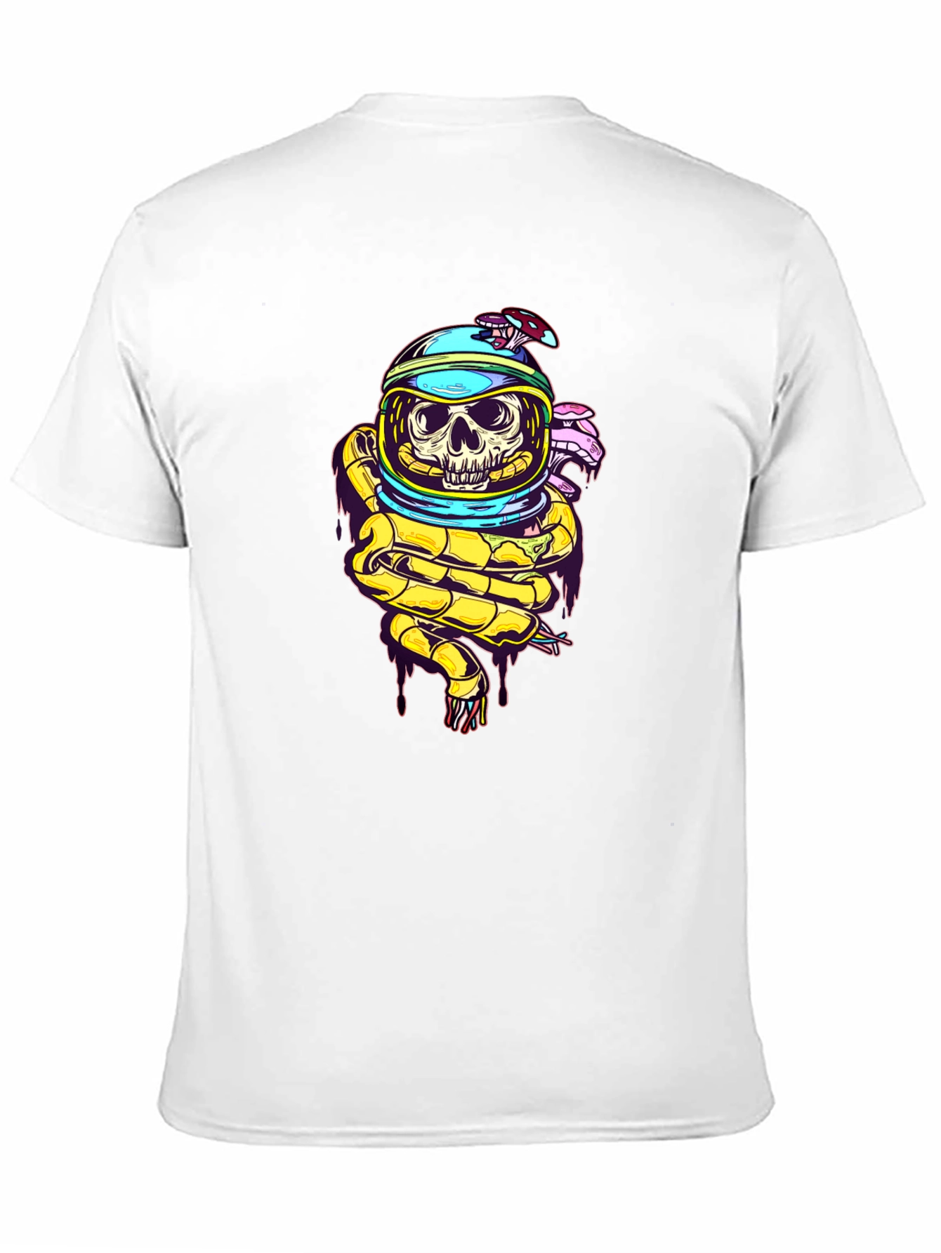 Skull Astronaut T-Shirt - Unique Graphic Tee
