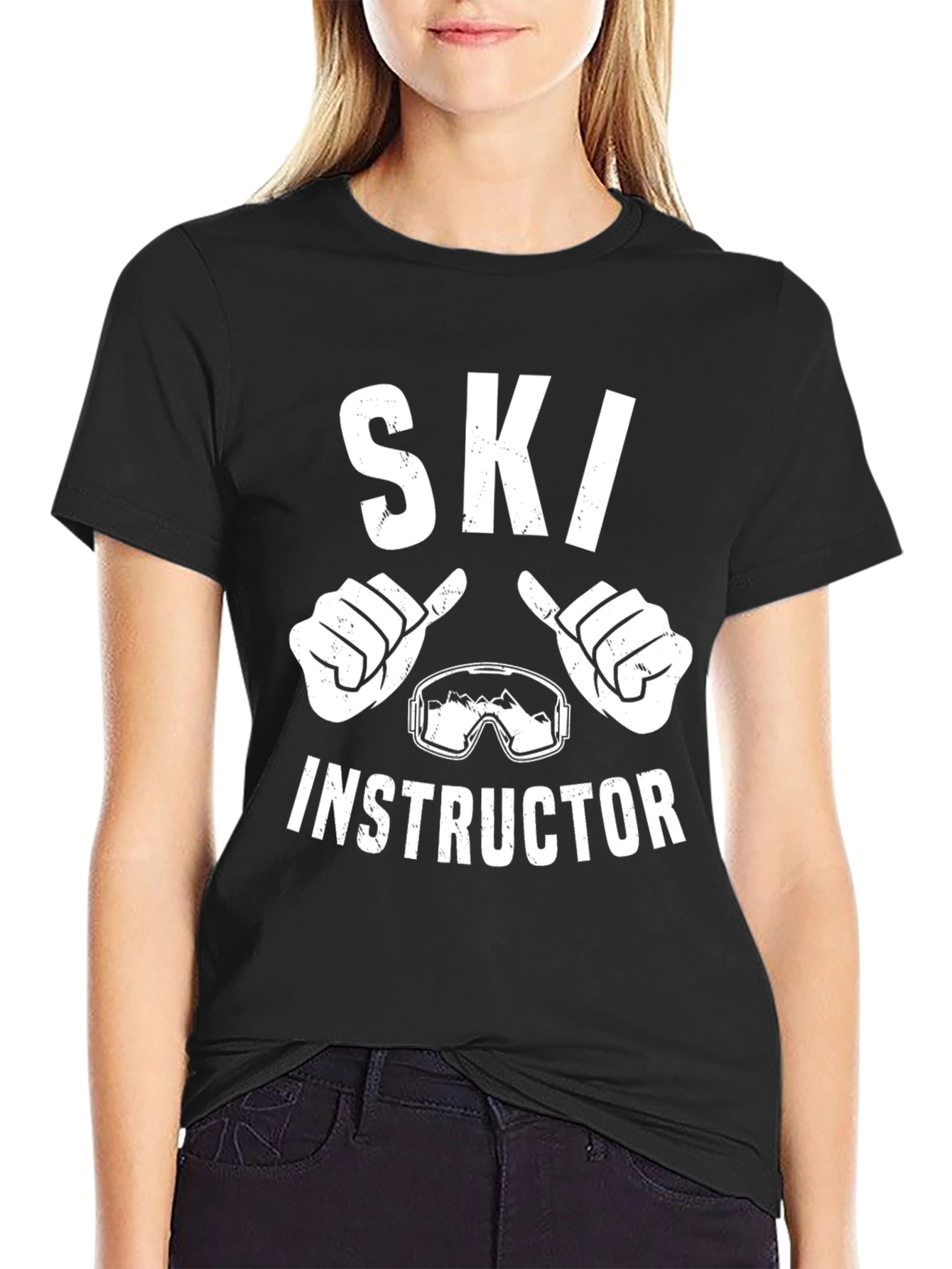 Ski Instructor Graphic T-Shirt