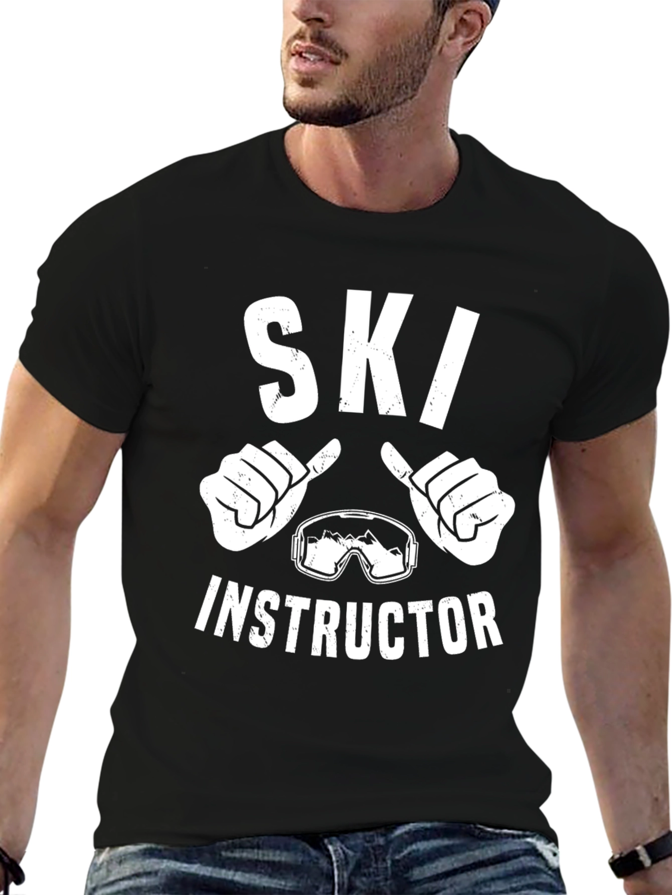 Ski Instructor Graphic T-Shirt