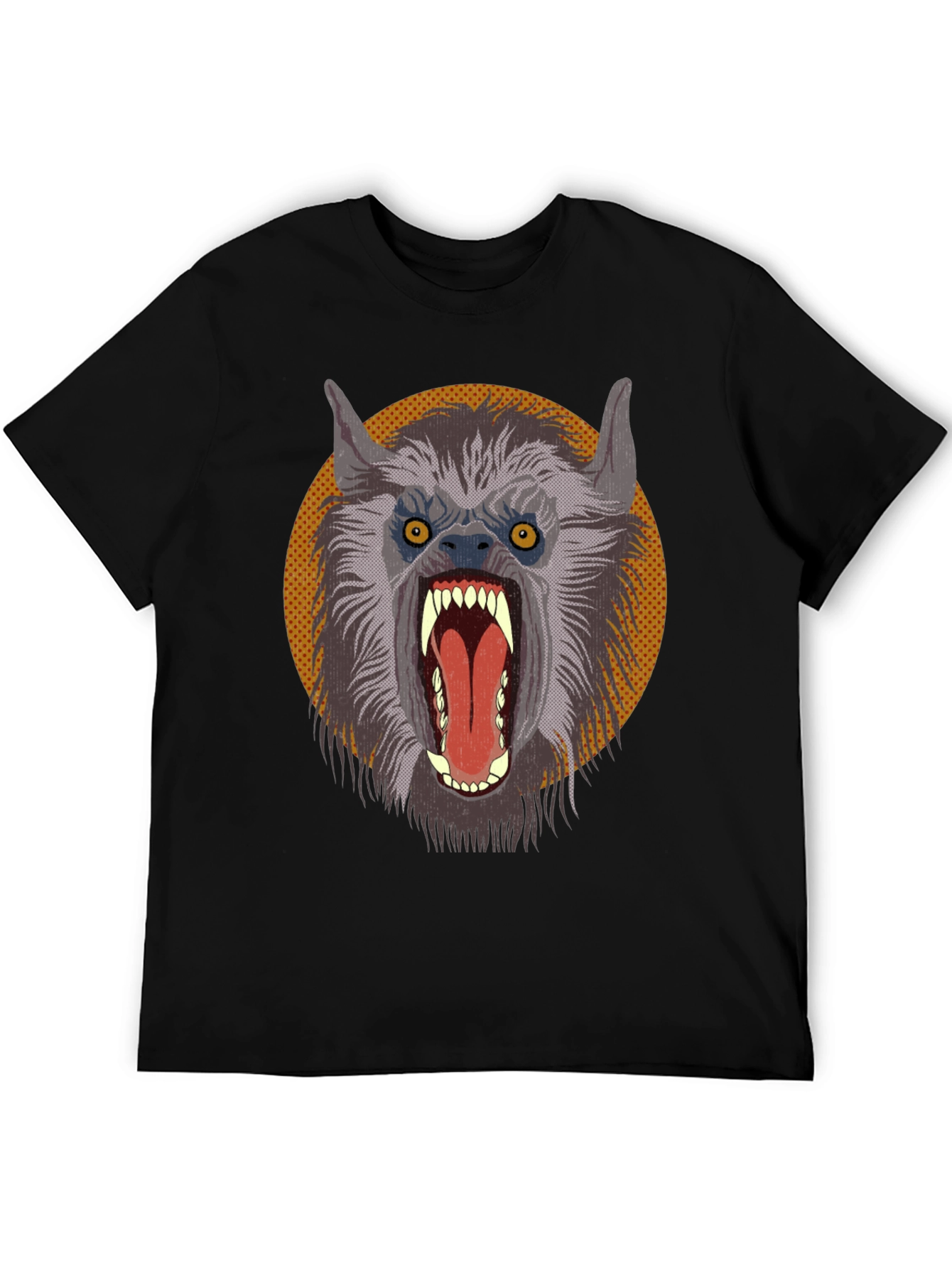 Werewolf Graphic Tee - Monster T-Shirt