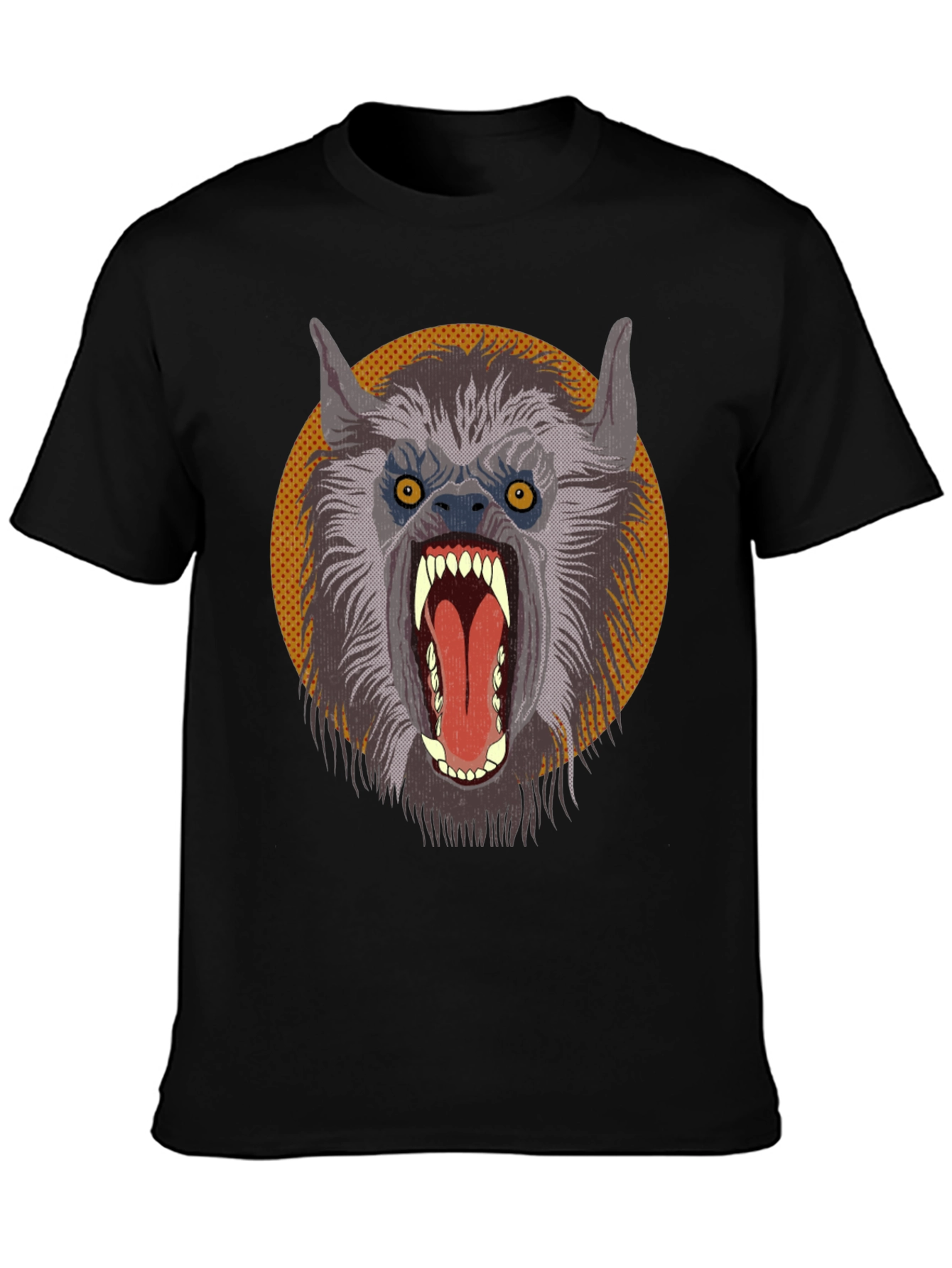 Werewolf Graphic Tee - Monster T-Shirt