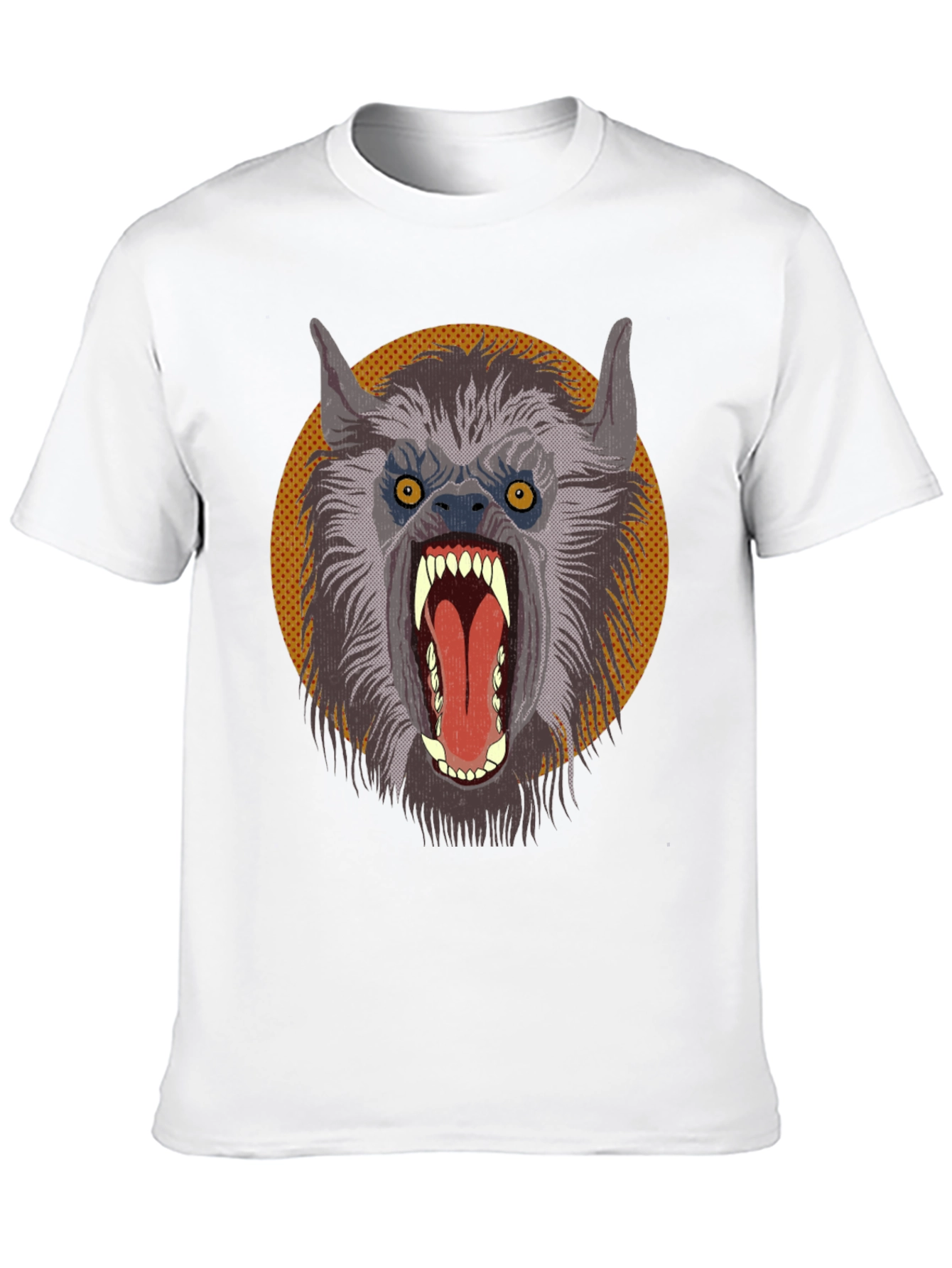 Werewolf Graphic Tee - Monster T-Shirt