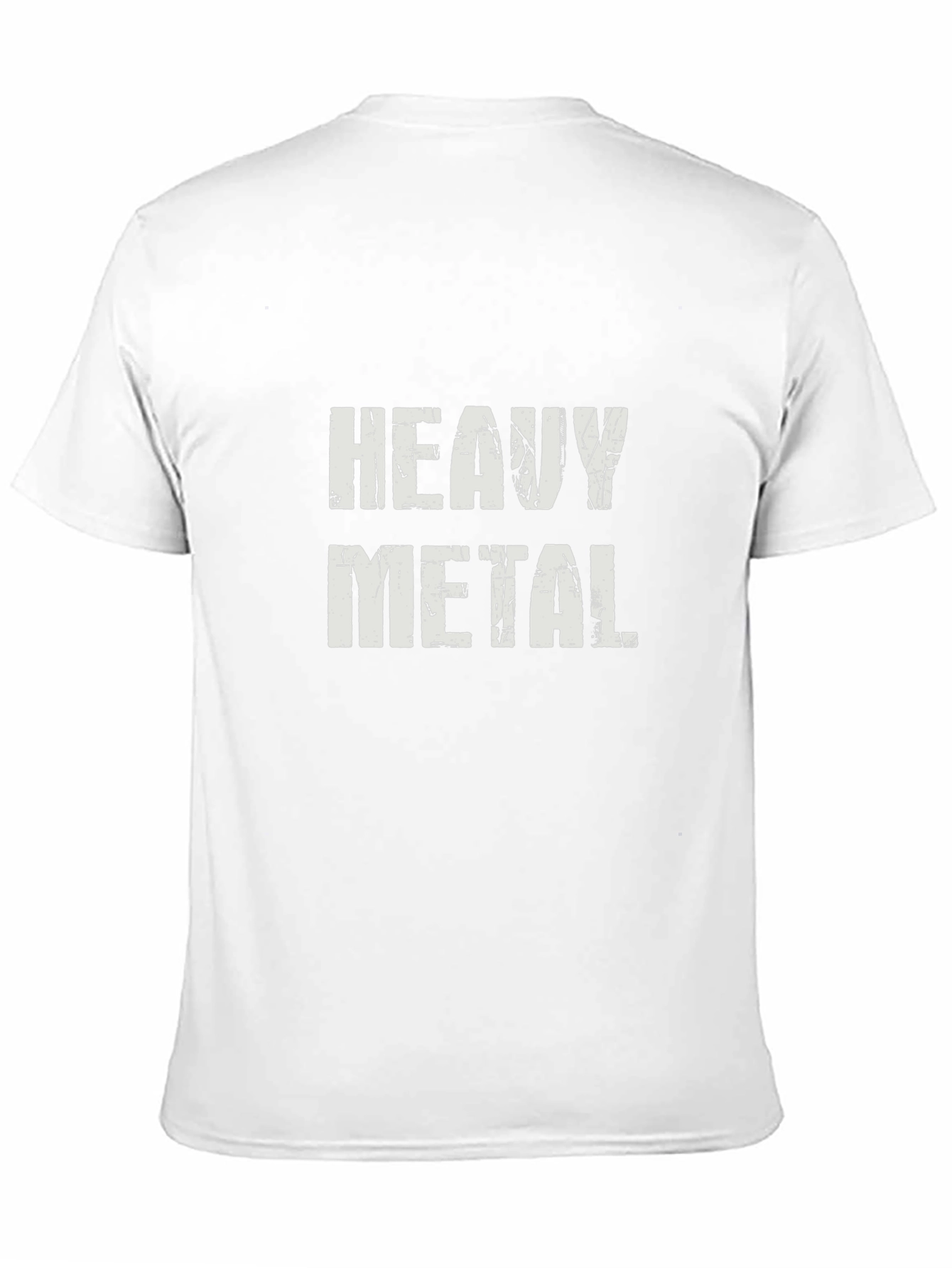 Heavy Metal Distressed Graphic T-Shirt