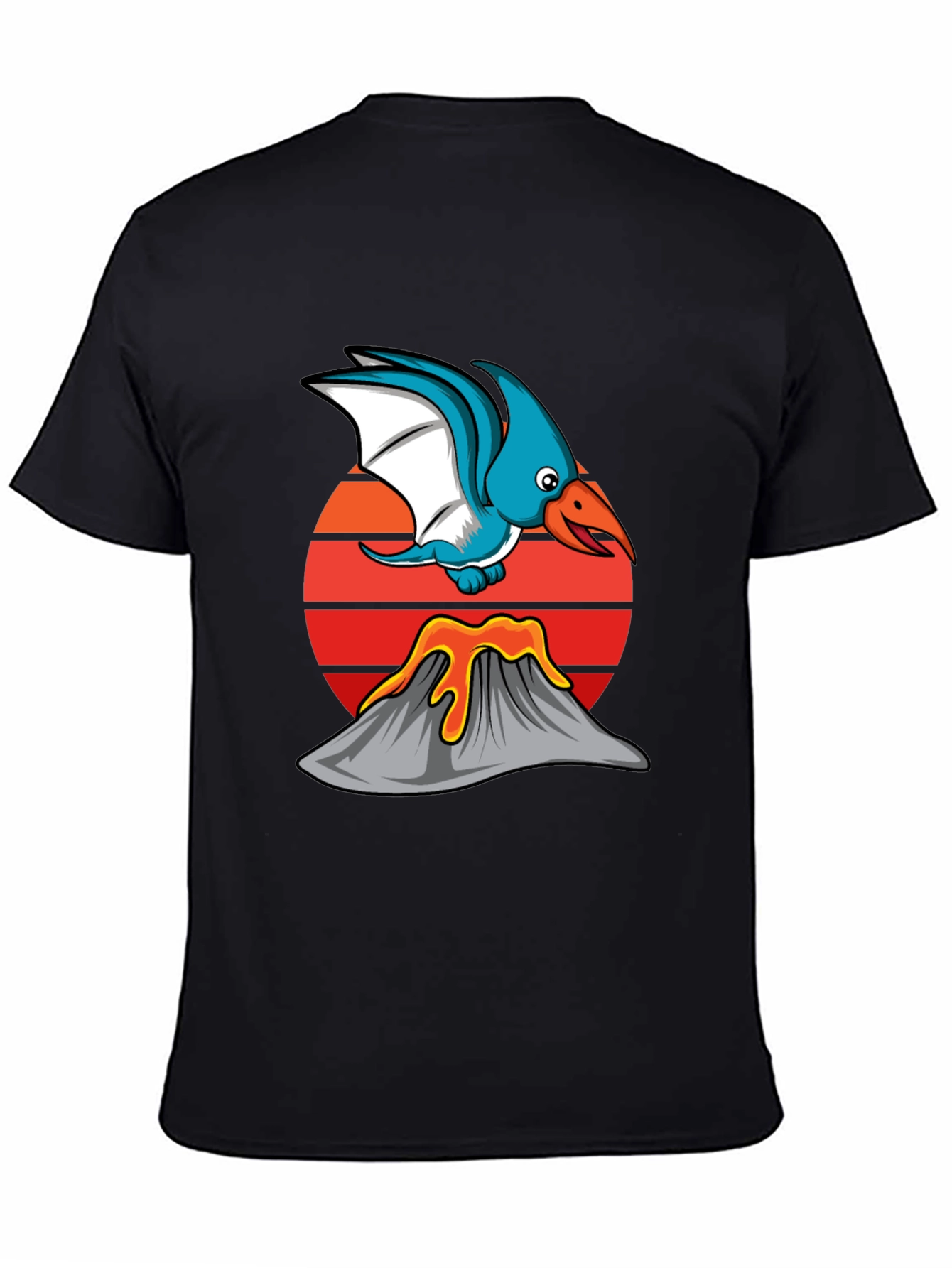 Dino Volcano Graphic Tee