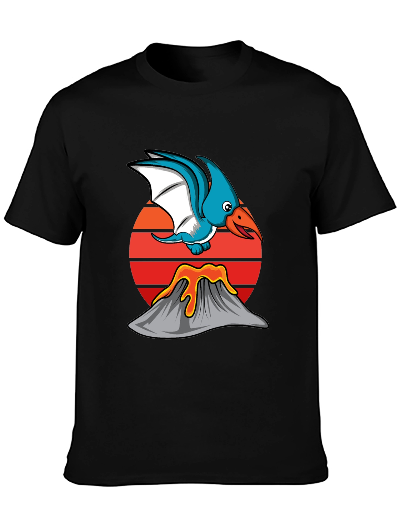 Dino Volcano Graphic Tee