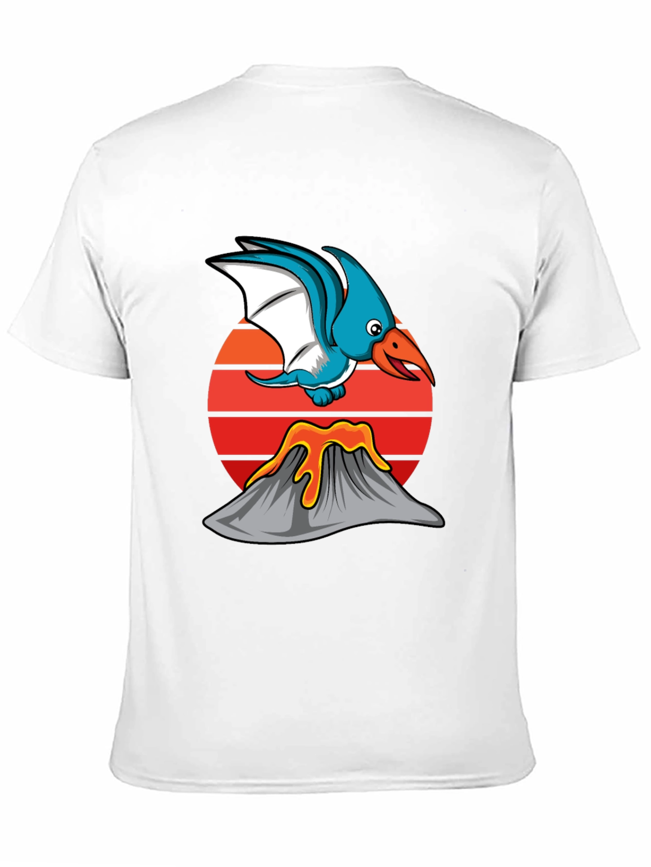 Dino Volcano Graphic Tee
