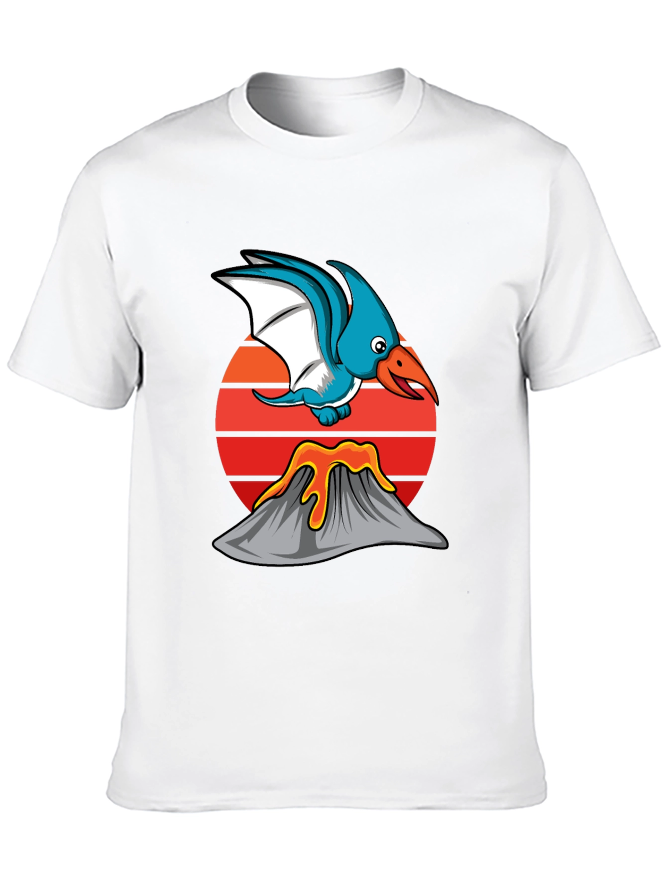 Dino Volcano Graphic Tee