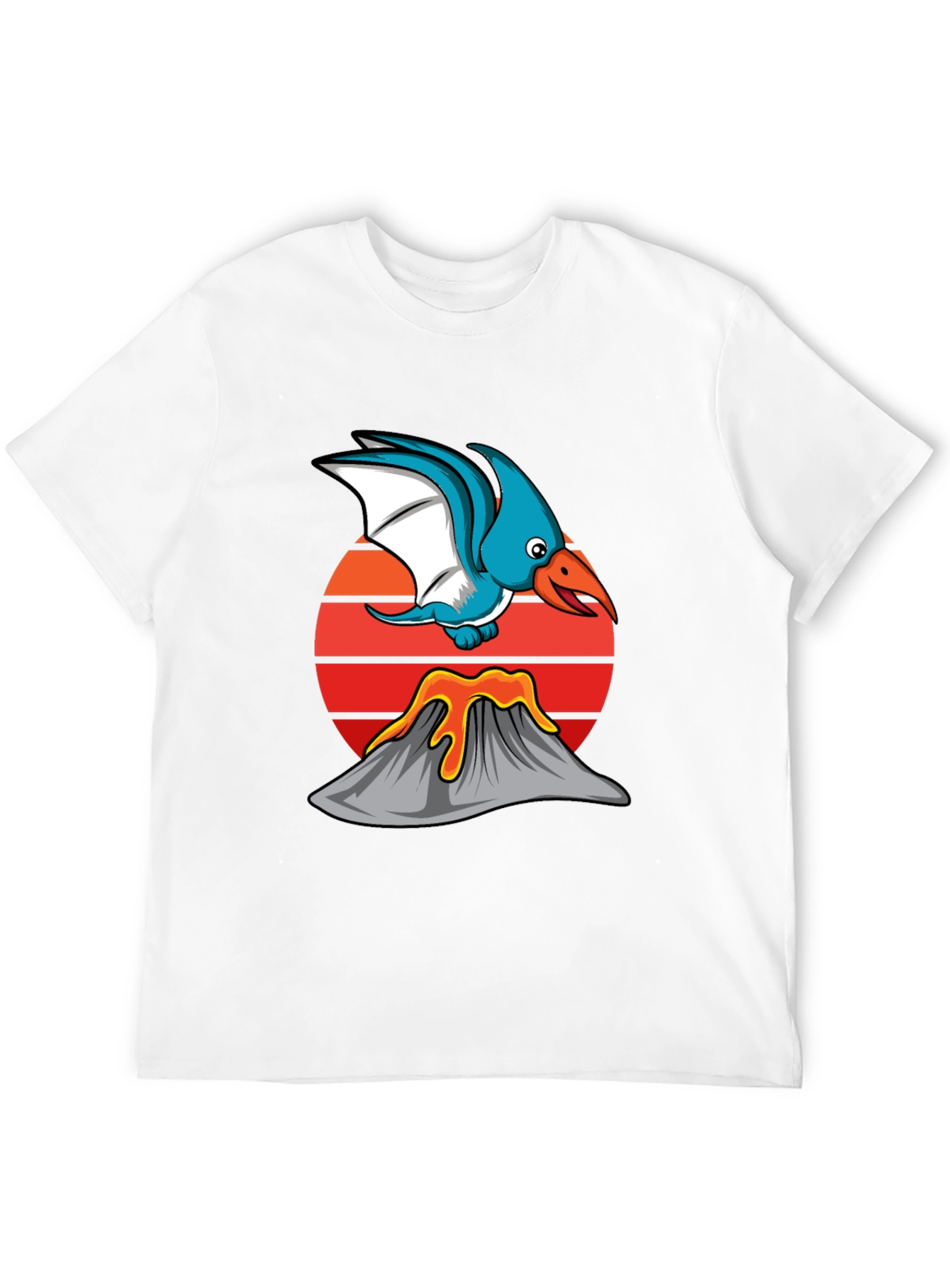 Dino Volcano Graphic Tee