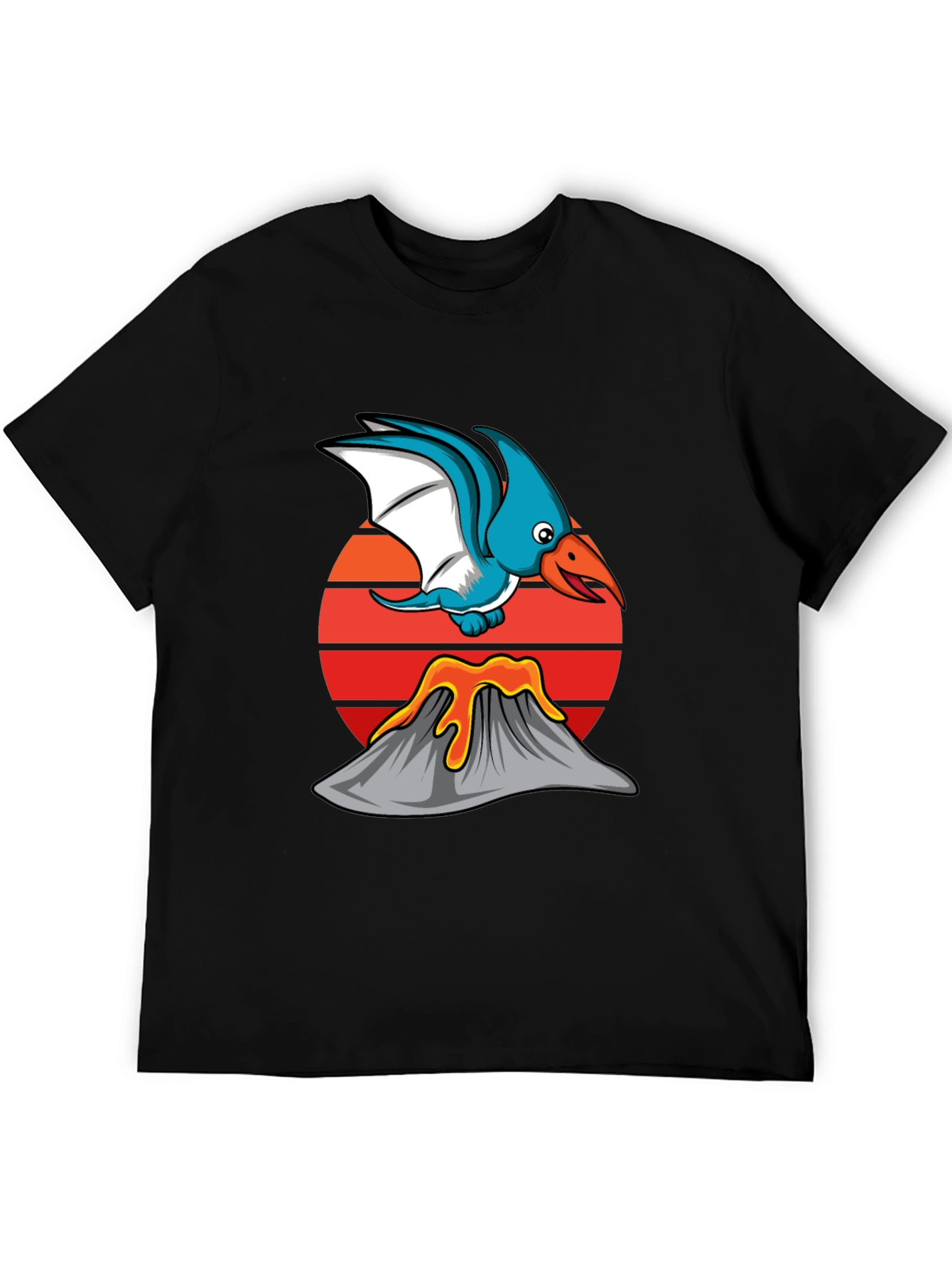 Dino Volcano Graphic Tee