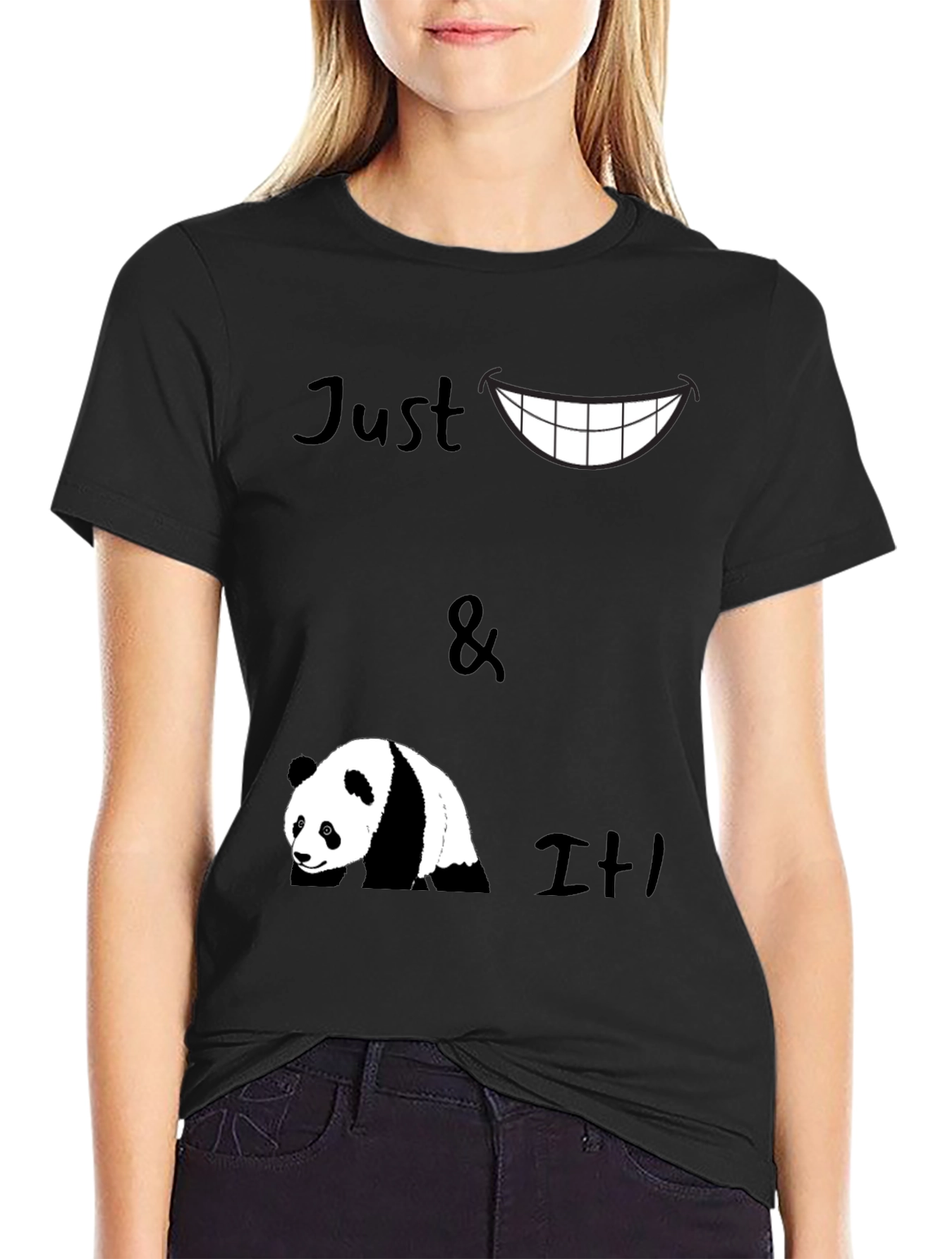 Funny Panda Graphic T-Shirt